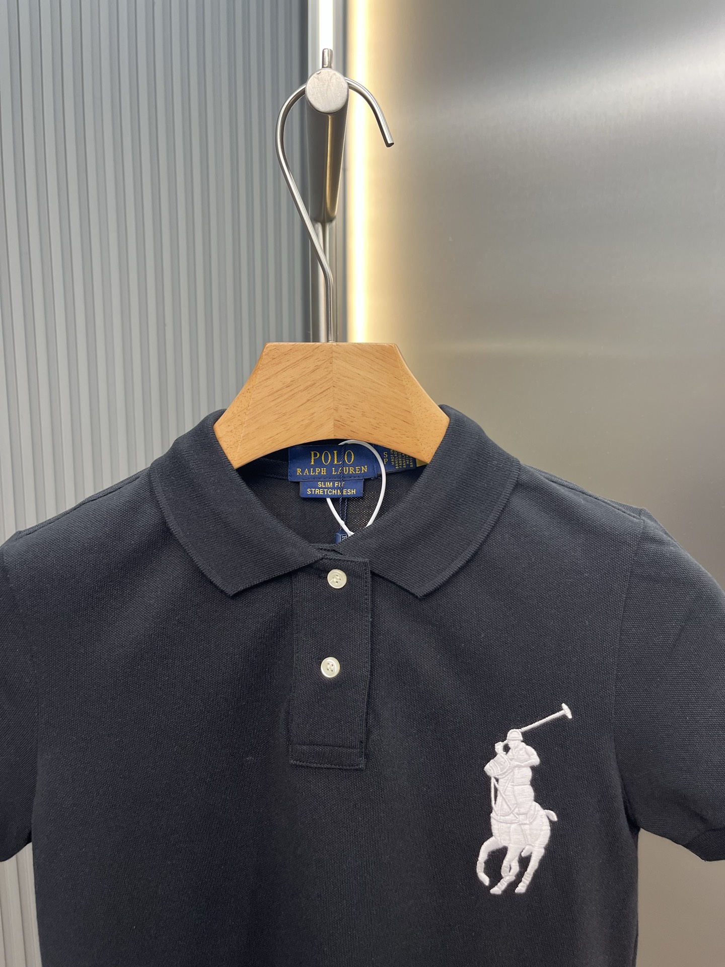 Ralph Lauren 实物挂拍Rah Lauren拉夫 大马徽标刺绣短袖衫
