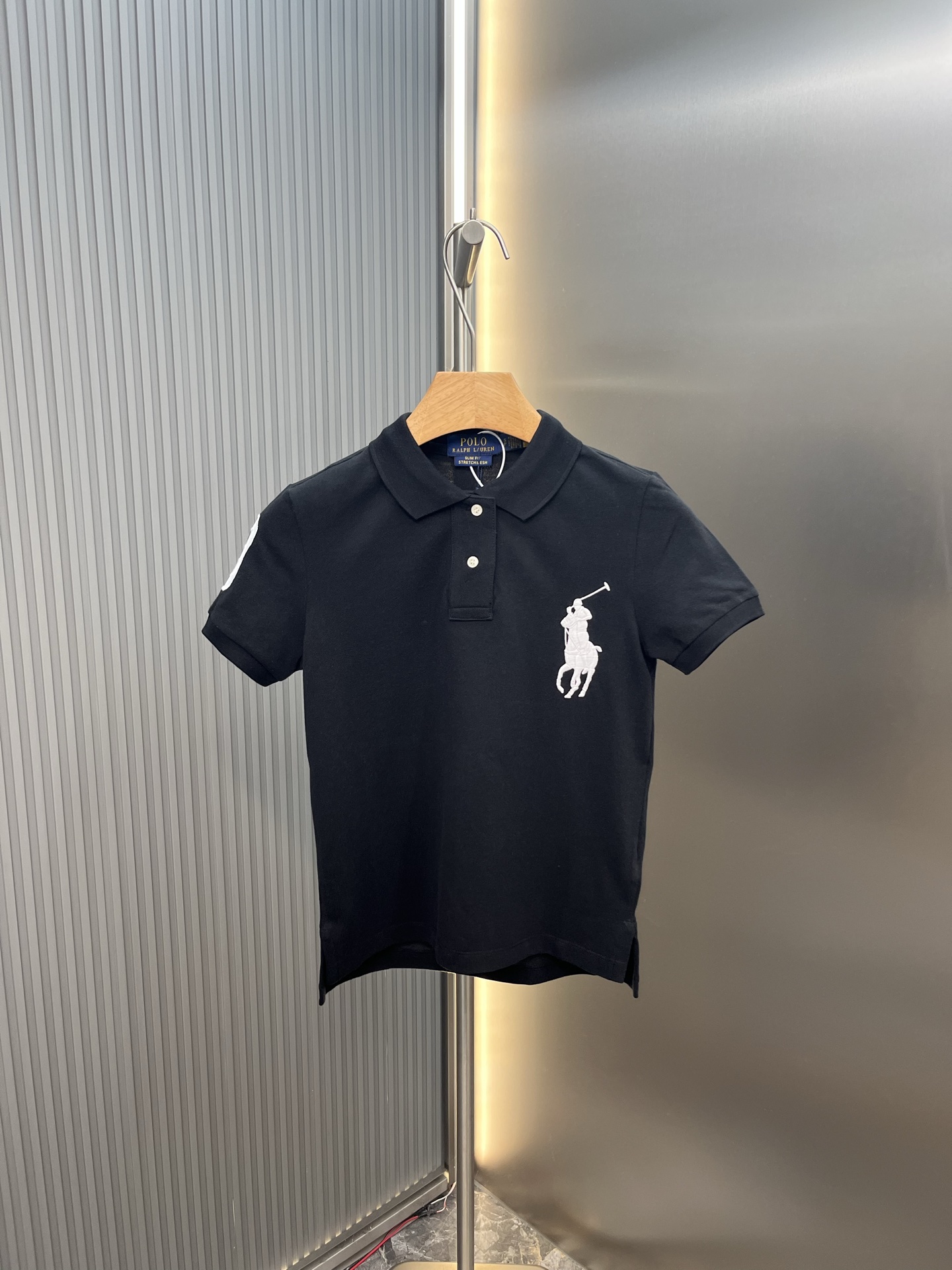 Ralph Lauren 实物挂拍Rah Lauren拉夫 大马徽标刺绣短袖衫