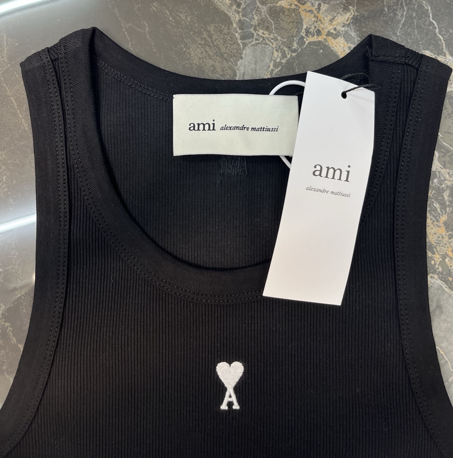 Ami Paris Ami 标识刺绣背心