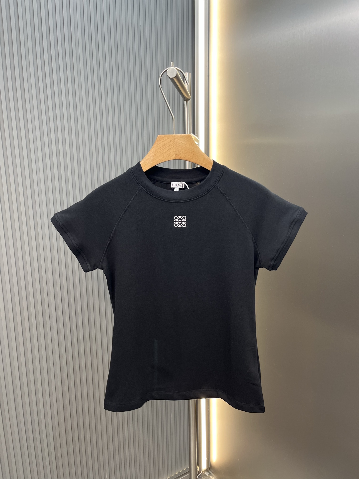 Loewe Loewe小廓形棉质混纺插肩短袖女装