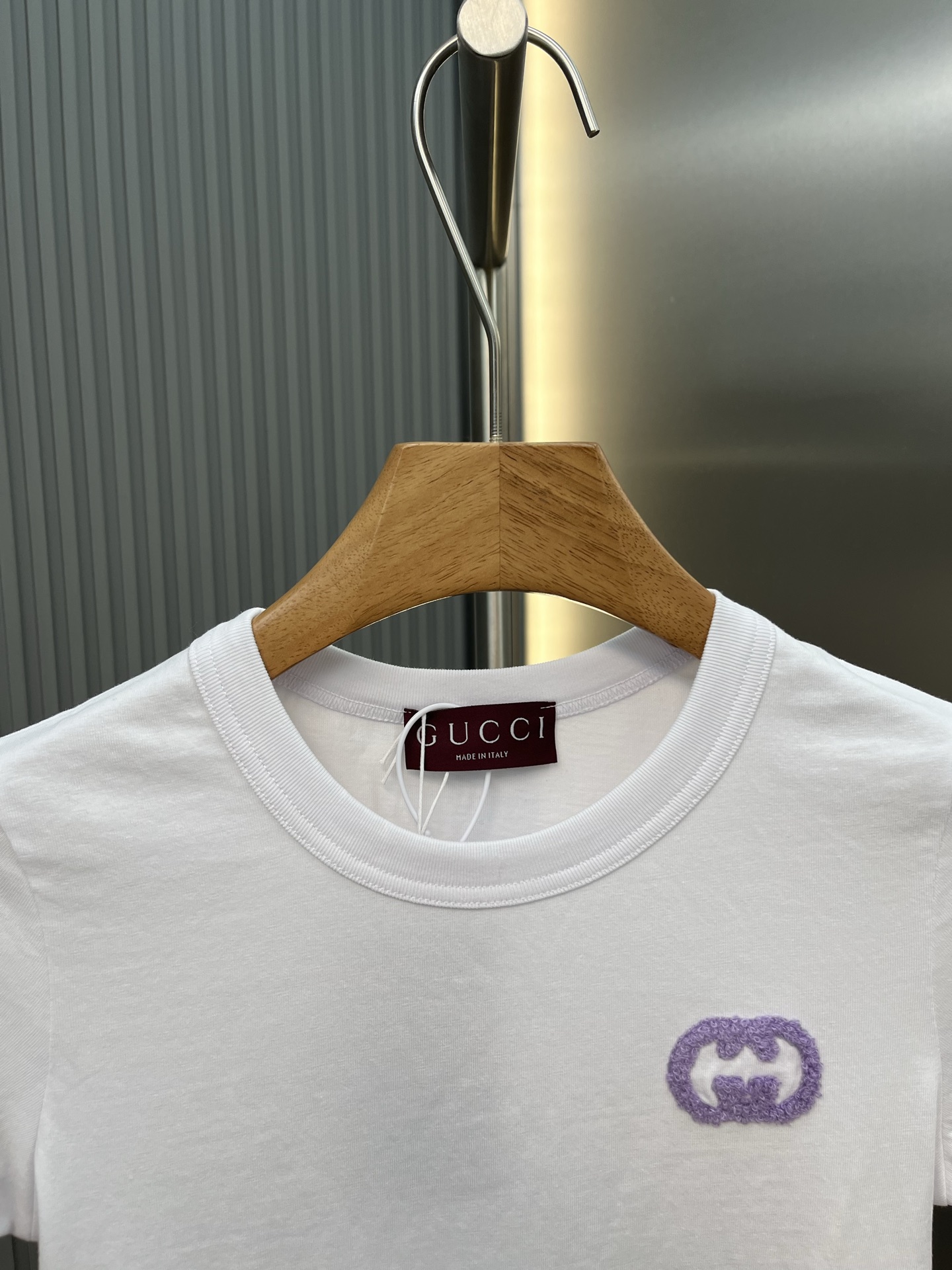 Gucci 2026Ss G*ucci 细绒针织棉T恤
