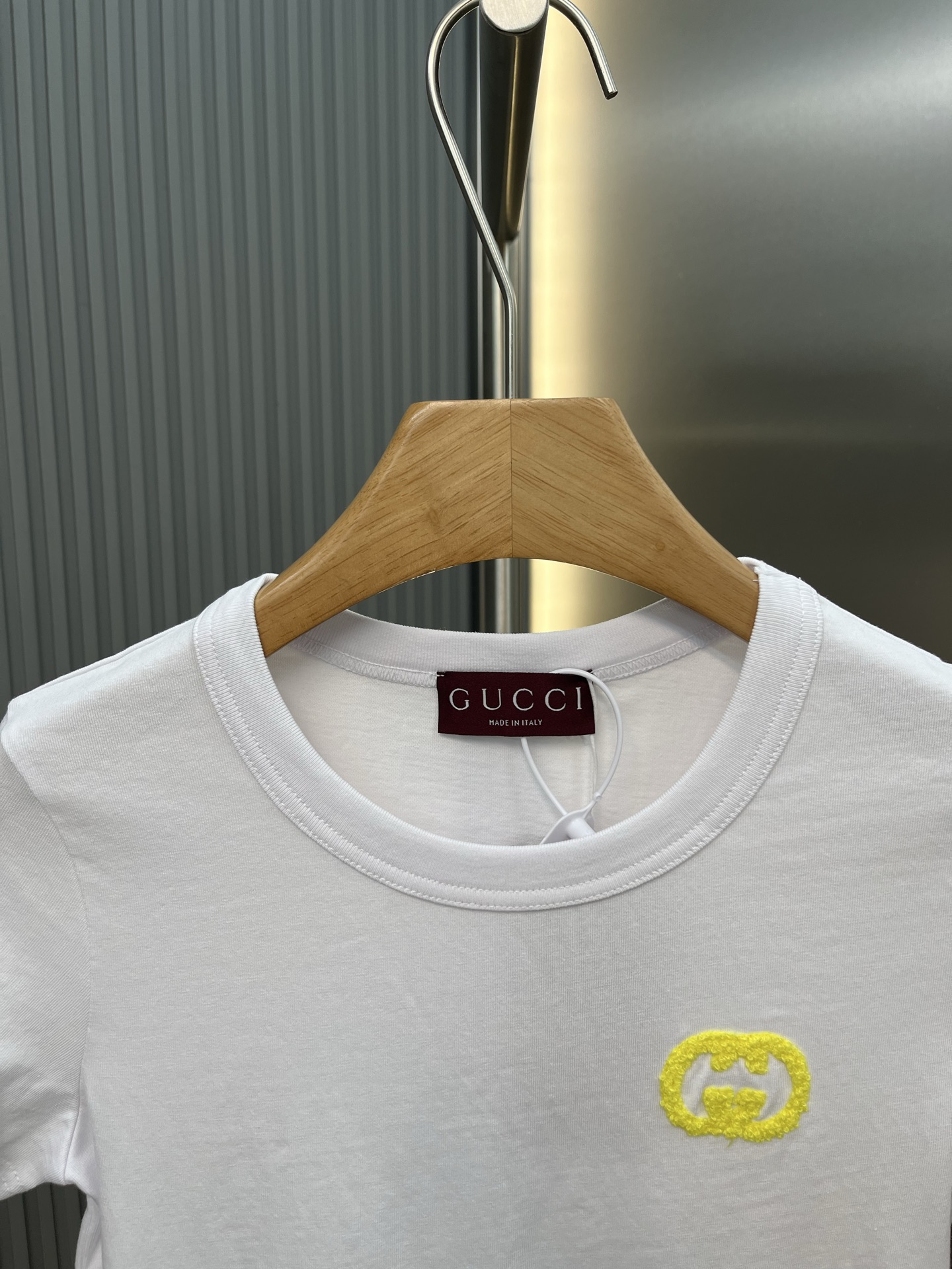 Gucci 2026Ss G*ucci 细绒针织棉T恤