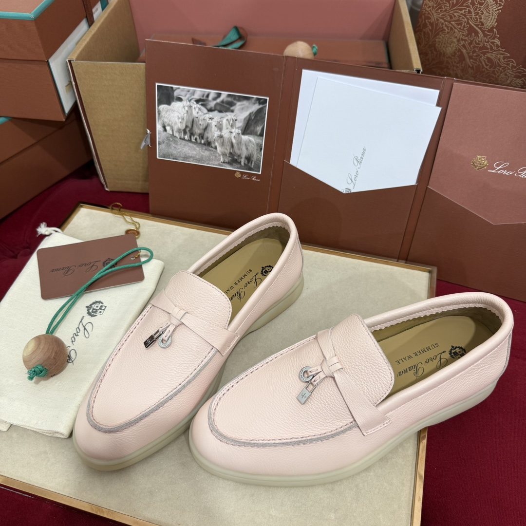 Loro Piana Inspired Women's Suede Loafers - Minimalist Comfort & Style 3 i1740836237 2791 8
