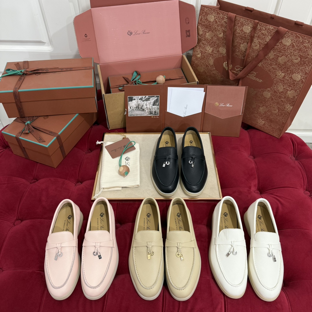 Loro Piana Inspired Women's Suede Loafers - Minimalist Comfort & Style 9 i1740836237 3158 0