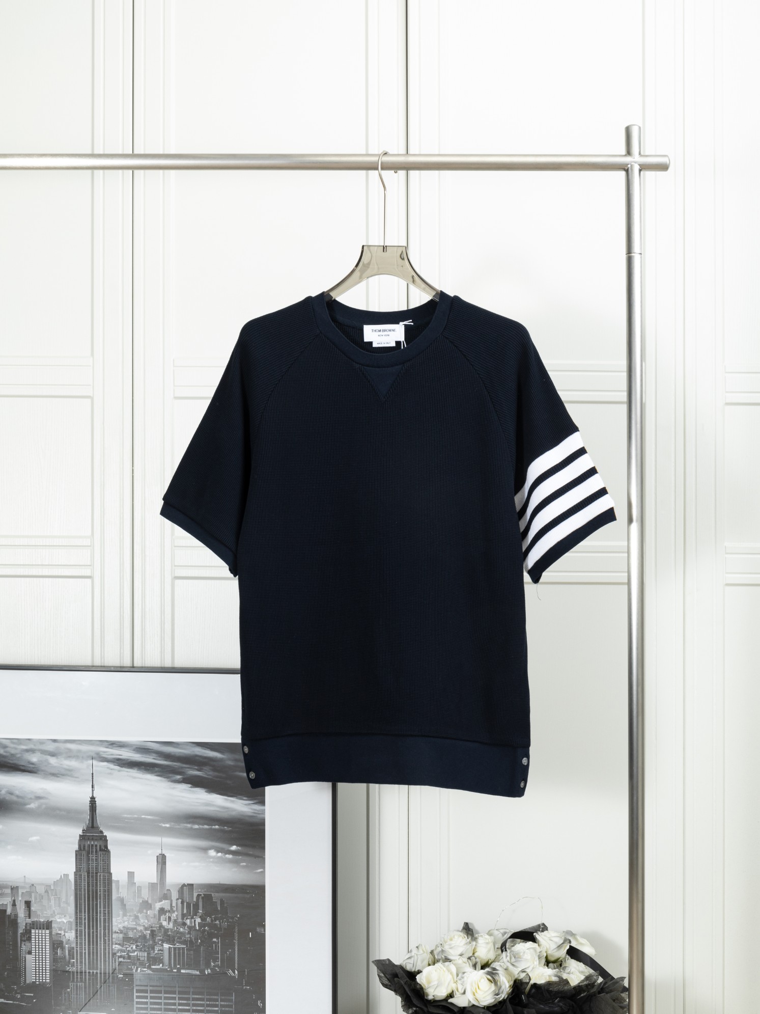 𝑻𝒉𝒐𝒎 𝑩𝒓𝒐𝒘𝒏𝒆 (original order, top quality, highest version, 2-day delivery) Thom Browne: Waffle short sleeve 1…