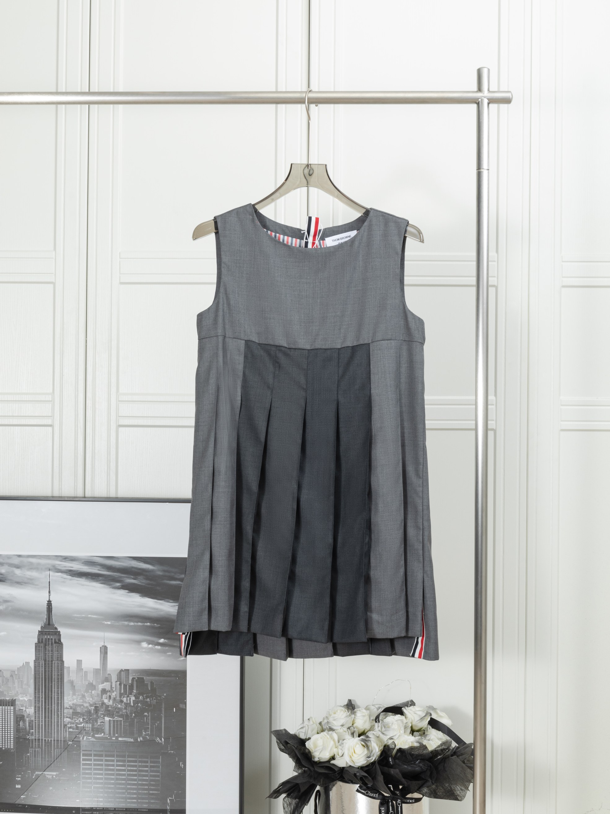 𝑻𝒉𝒐𝒎 𝑩𝒓𝒐𝒘𝒏𝒆 (Artículo original de alta calidad, versión superior, envío en 2 días) Thom Browne: Vestido sin m…