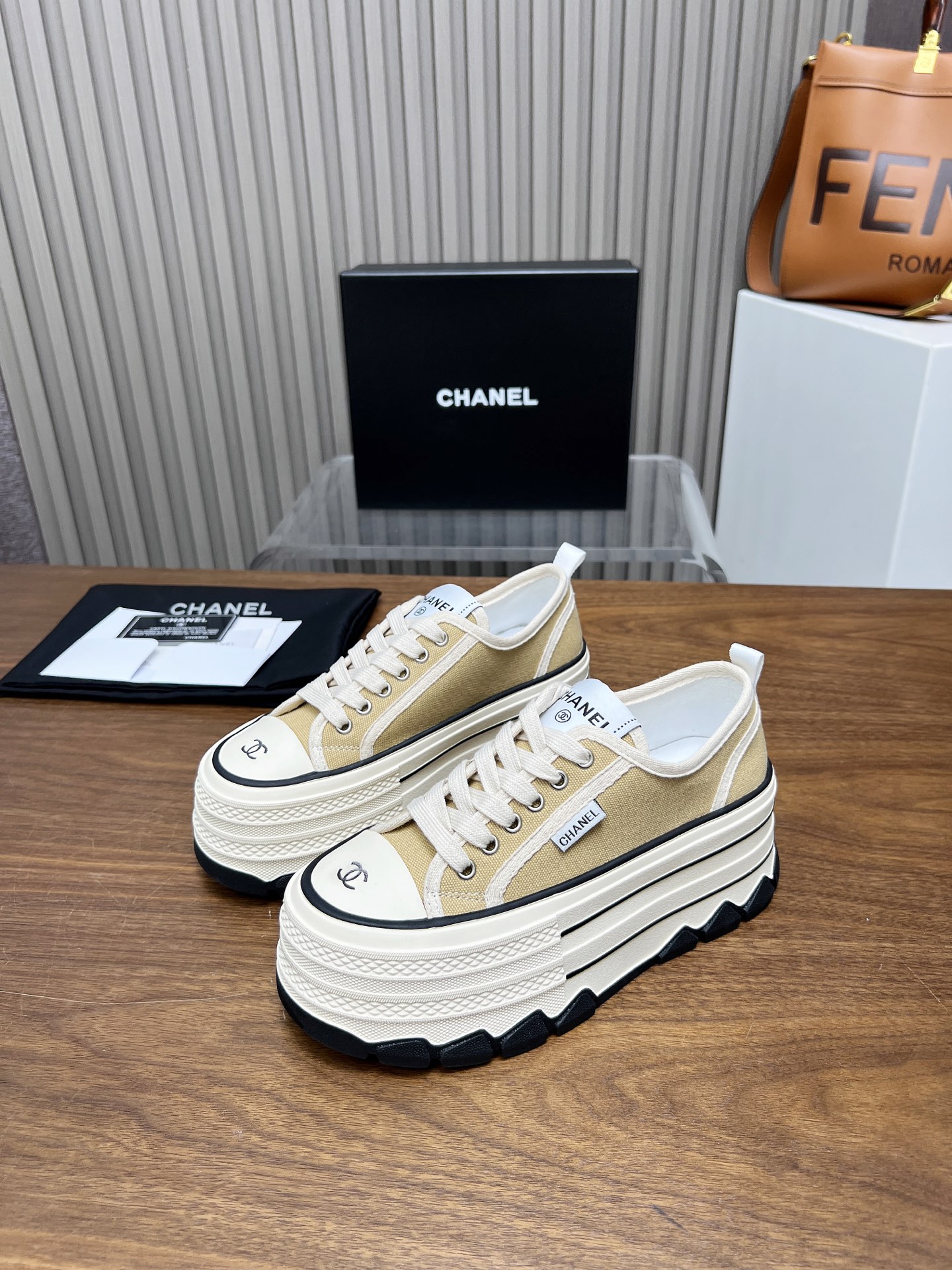 Chanel 2025 Biscuit Sneakers - Original Quality, Stylish Design, Women's Size 10 i1739519582143 9207 0 8