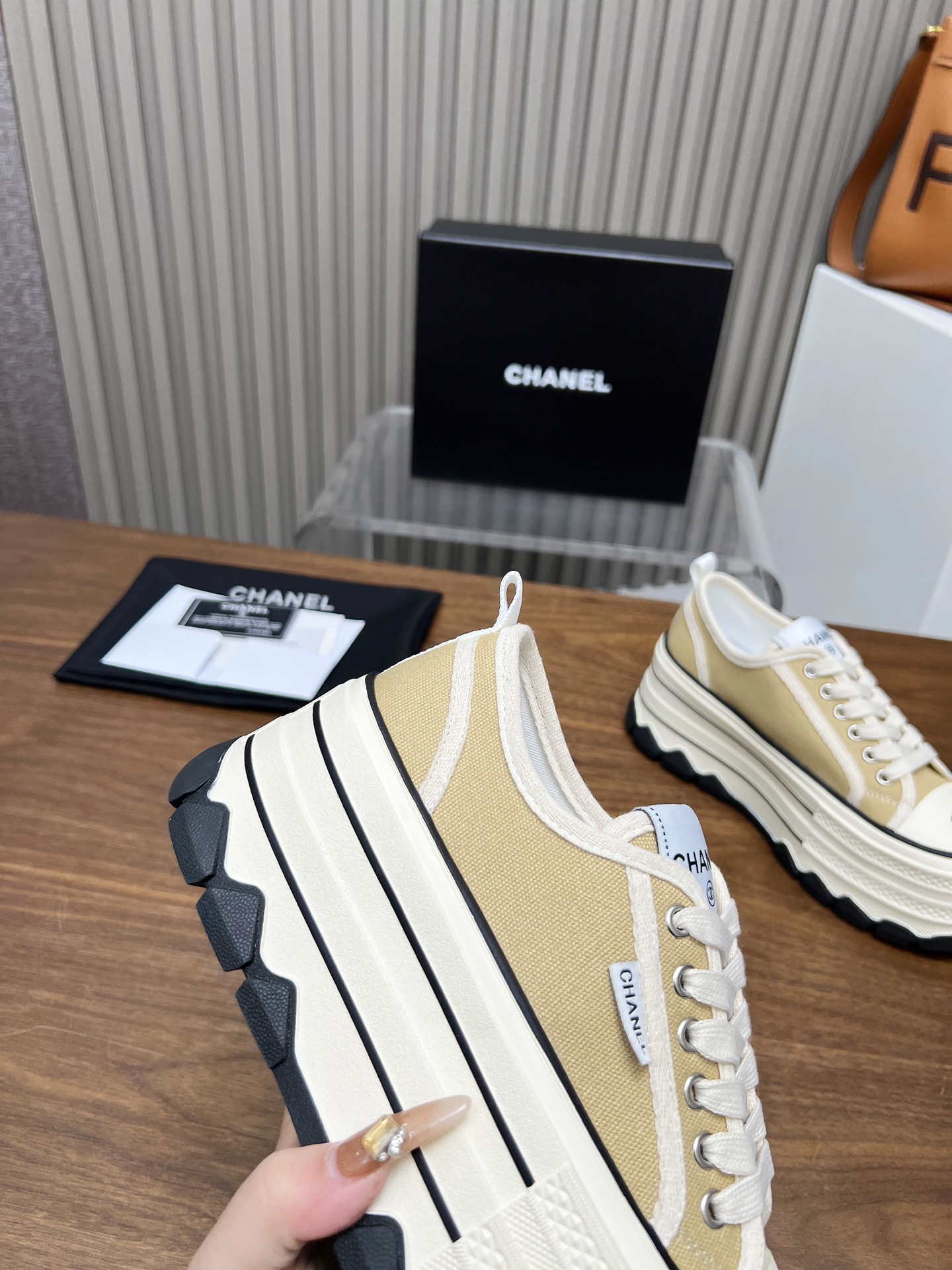 Chanel 2025 Biscuit Sneakers - Original Quality, Stylish Design, Women's Size 2 i1739519583559 9890 0 0