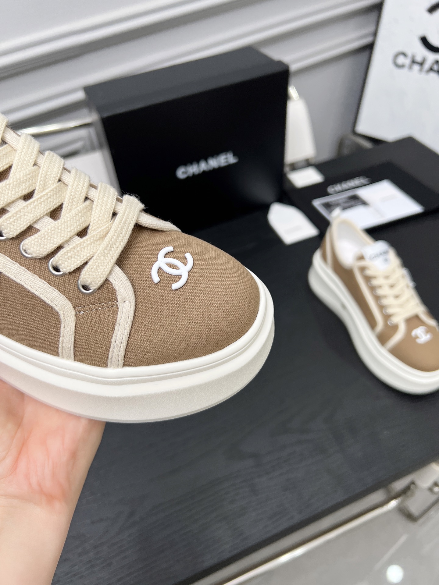 CHANEL Women's Runway Sneakers Designer Casual Shoes 9 i1745481657047 5995 0 7