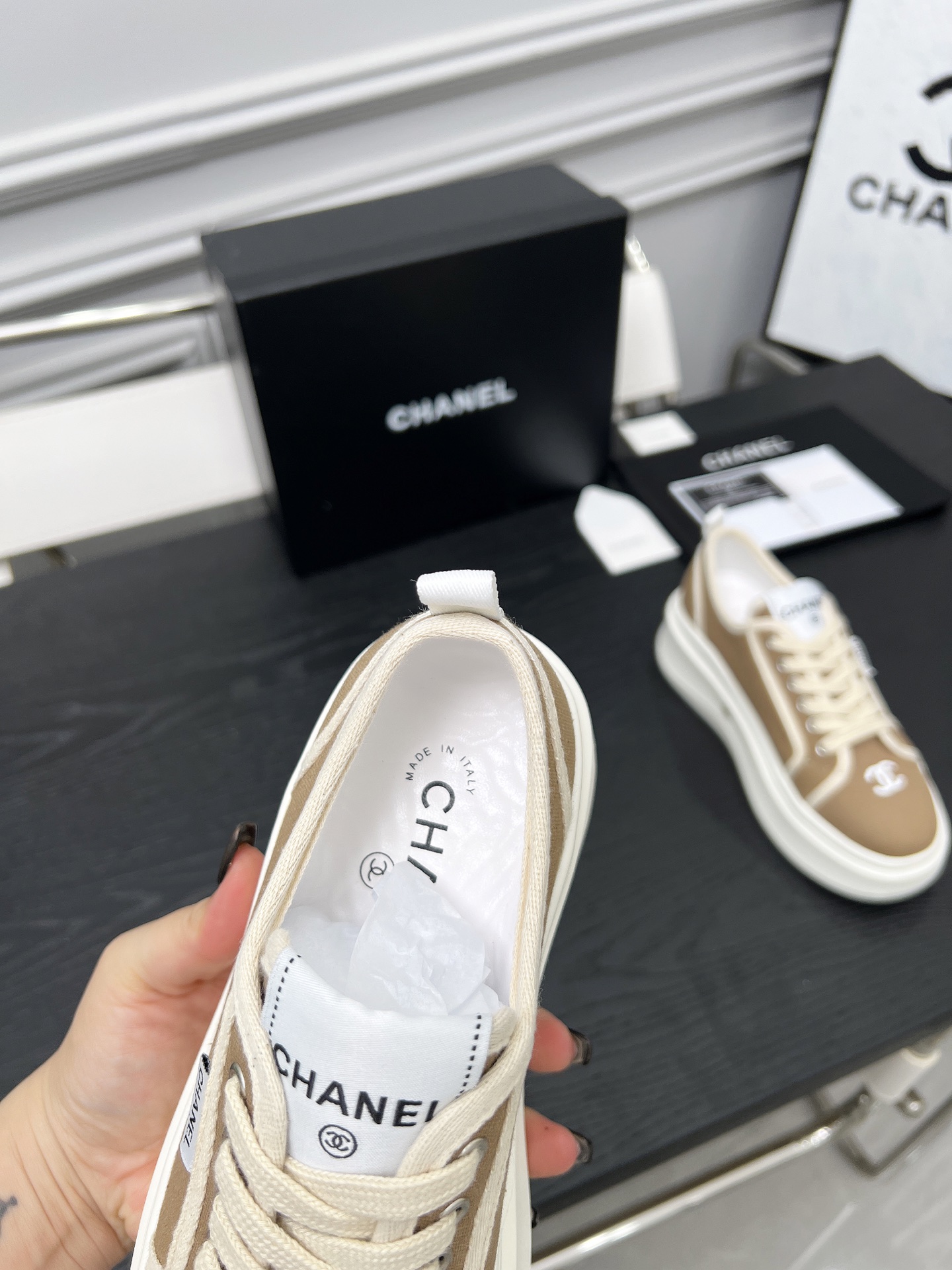 CHANEL Women's Runway Sneakers Designer Casual Shoes 10 i1745481660270 516 0 8