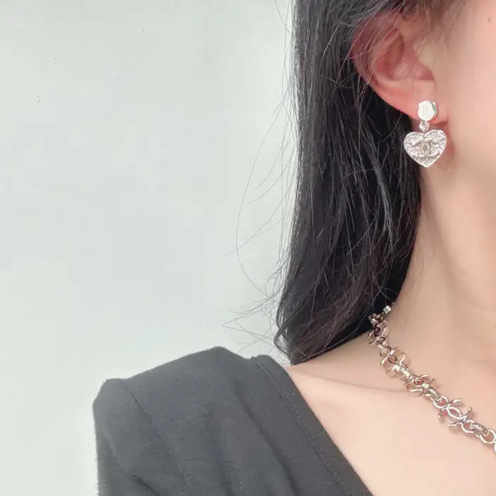 샤넬 플라워 귀걸이 153443