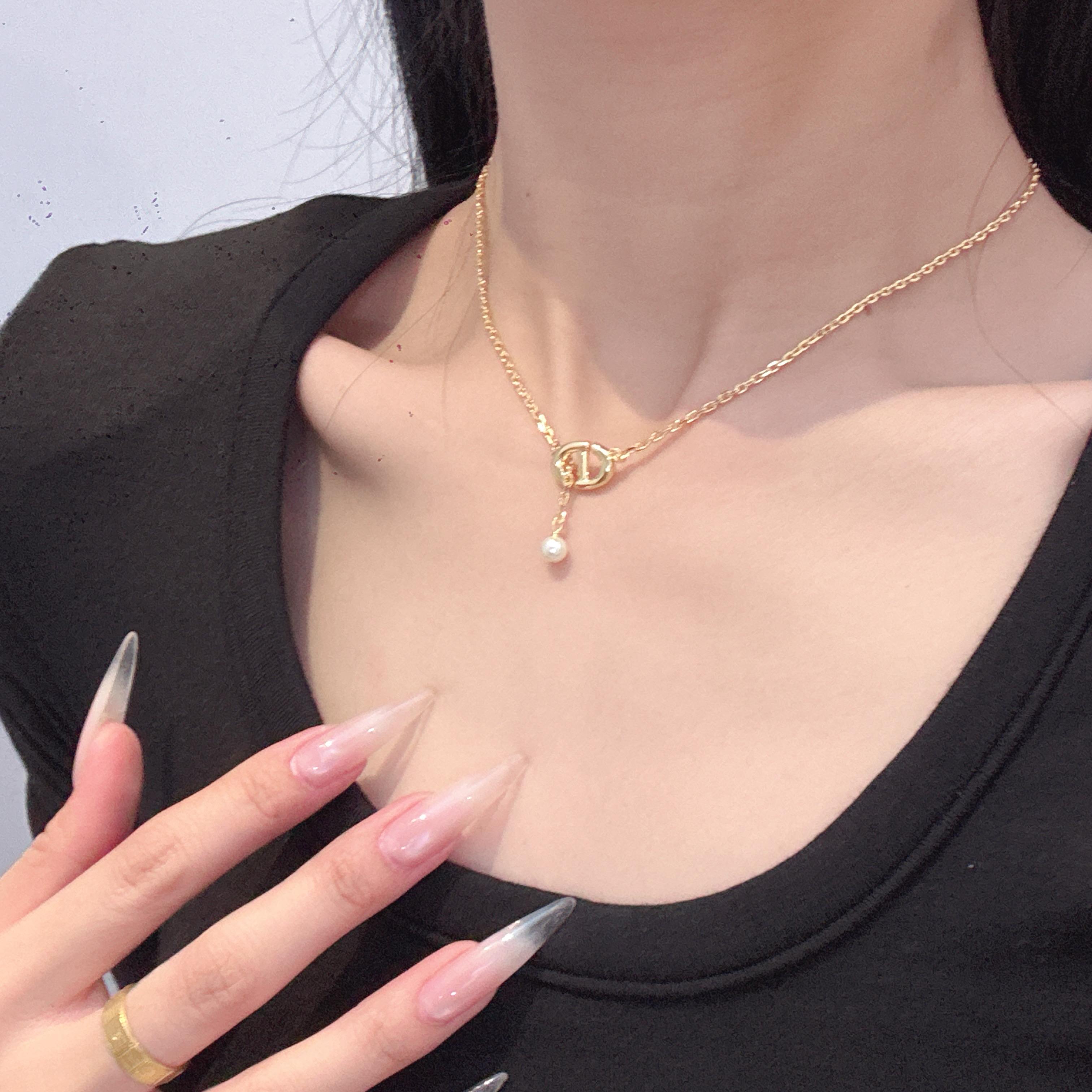 디올 목걸이 60383 Dior Necklace