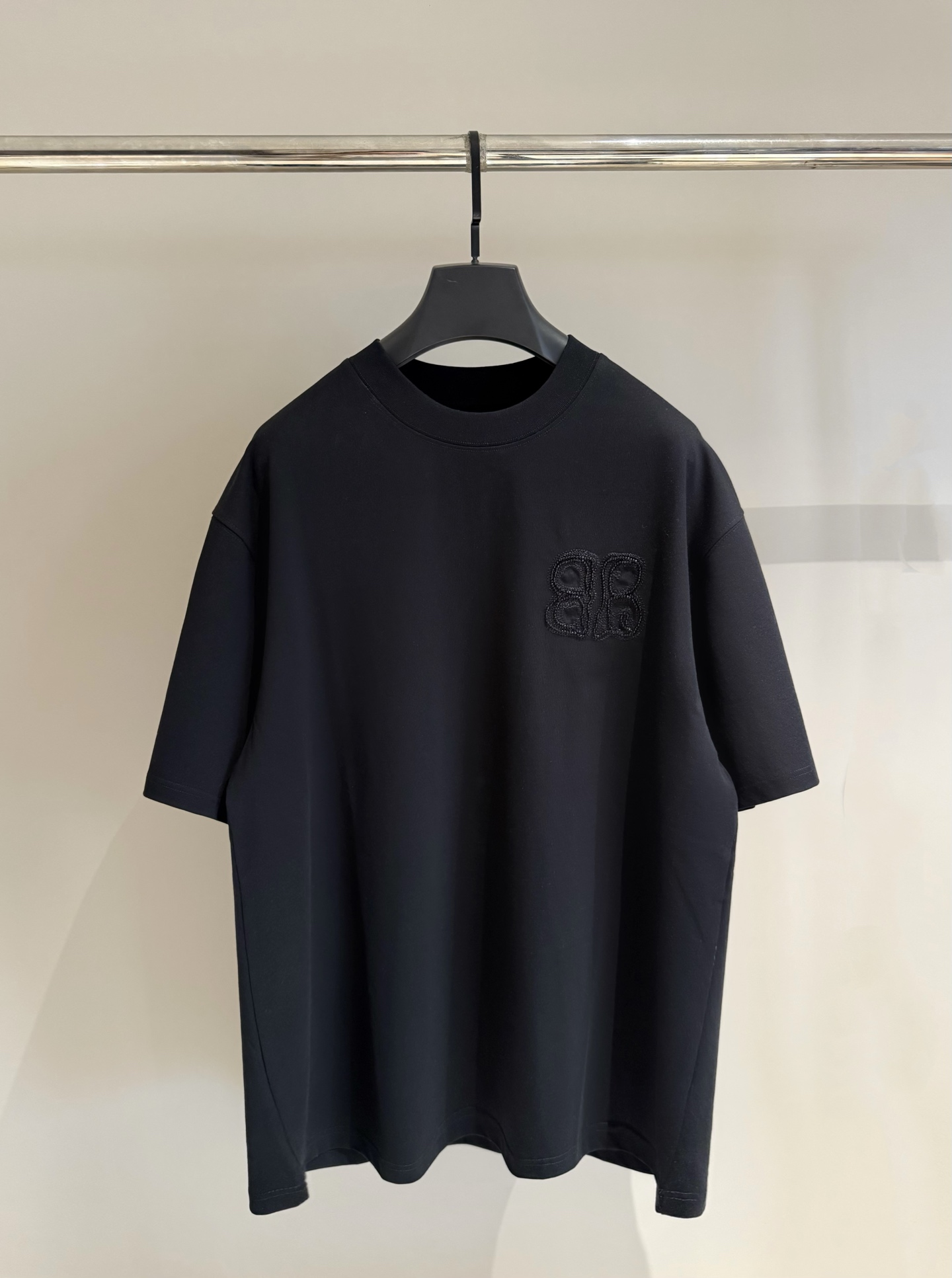 P90 [Foto real de alta calidad] Nueva camiseta de media manga está en los estantes. La tela está hecha de tejido 100% a…