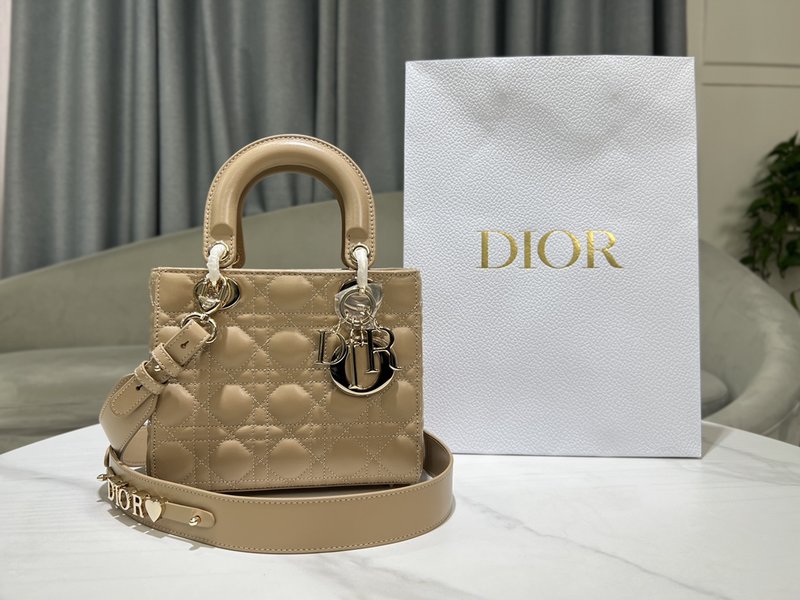 Online From China Designer Dior Bags Handbags Embroidery Sheepskin Lady