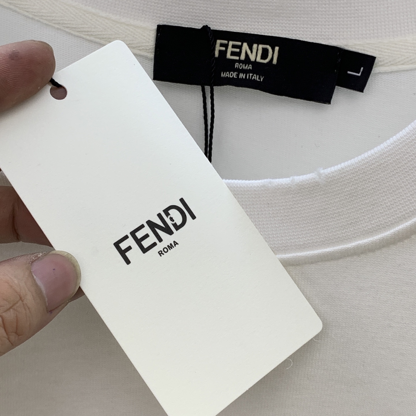 Fendi Spring/Summer Cotton Short Sleeve & Shorts Set - Premium Quality 14 i1746725974485 7173 0 9