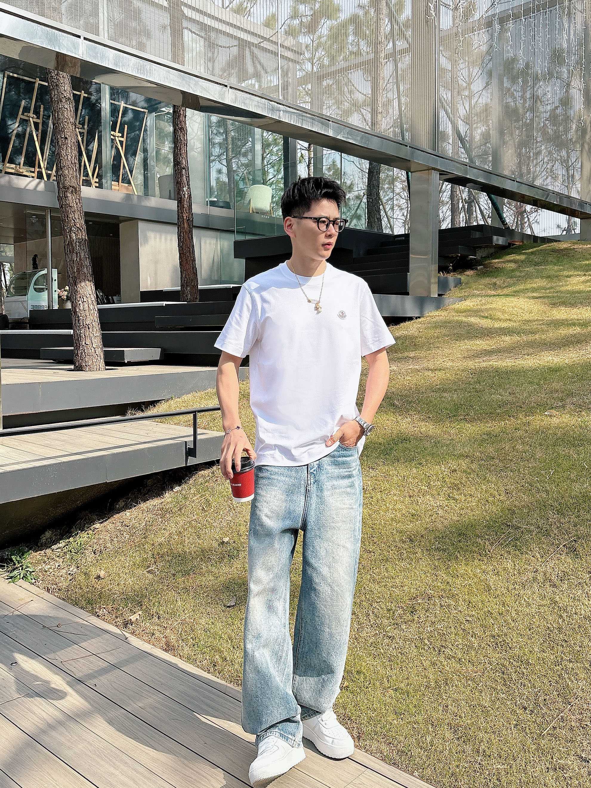 【 蒙口 2026春夏 · 高阶定制T恤】🔹 核心面料：秘鲁进口匹马棉 × 顶级丝光工艺🔹 核心体感：蚕