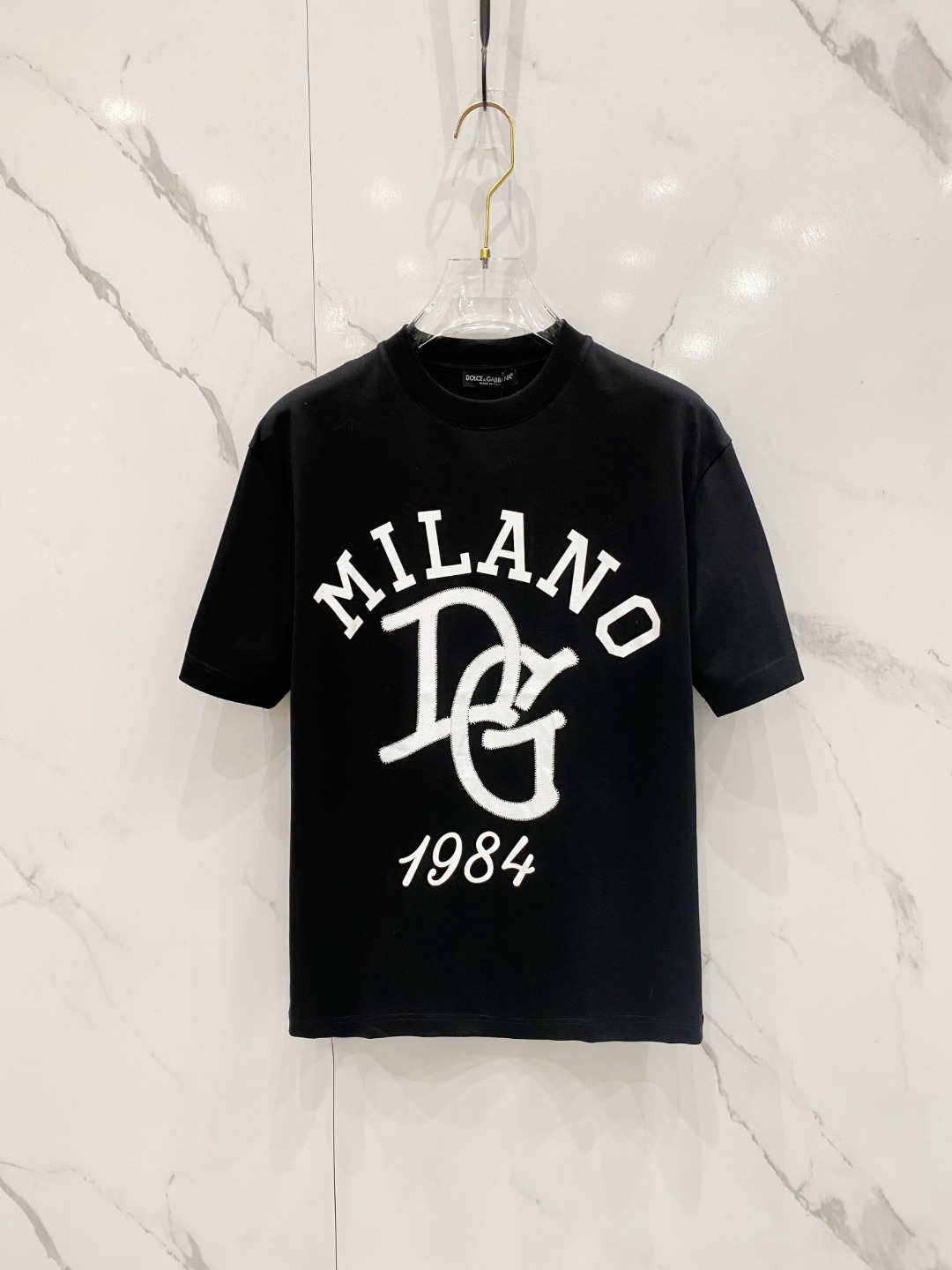 杜嘉班纳   2025春夏新款首发专柜最新款短袖圆领T恤 高端...