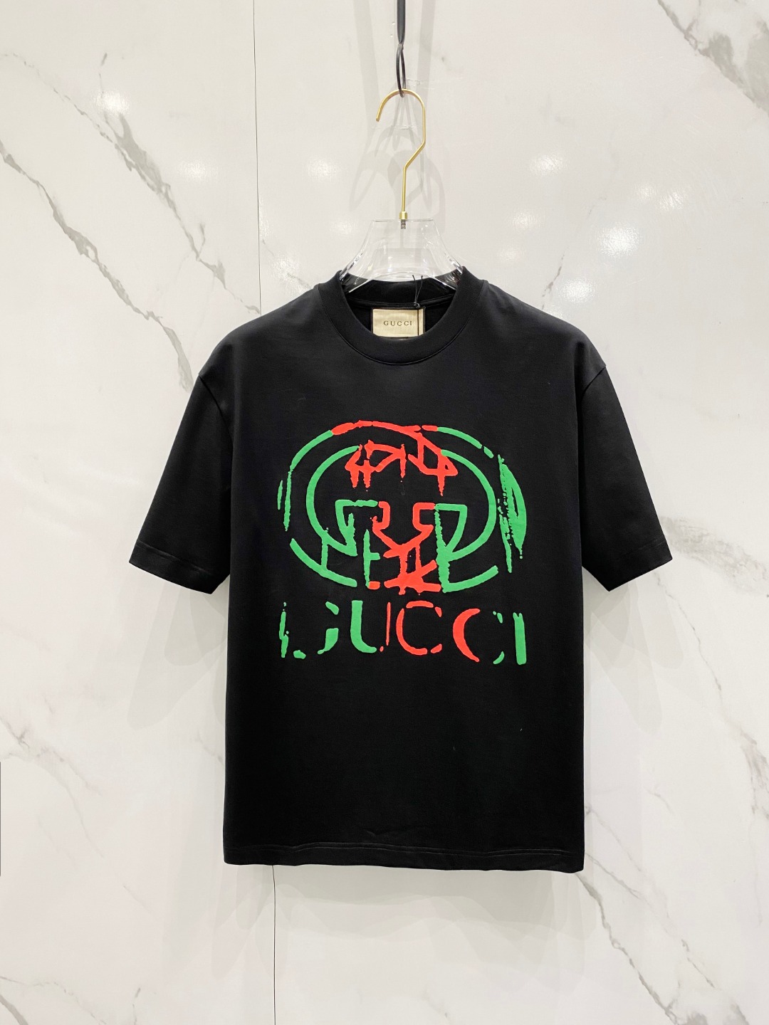 古驰   2025春夏新款首发专柜最新款短袖圆领T恤 高端订制 ...