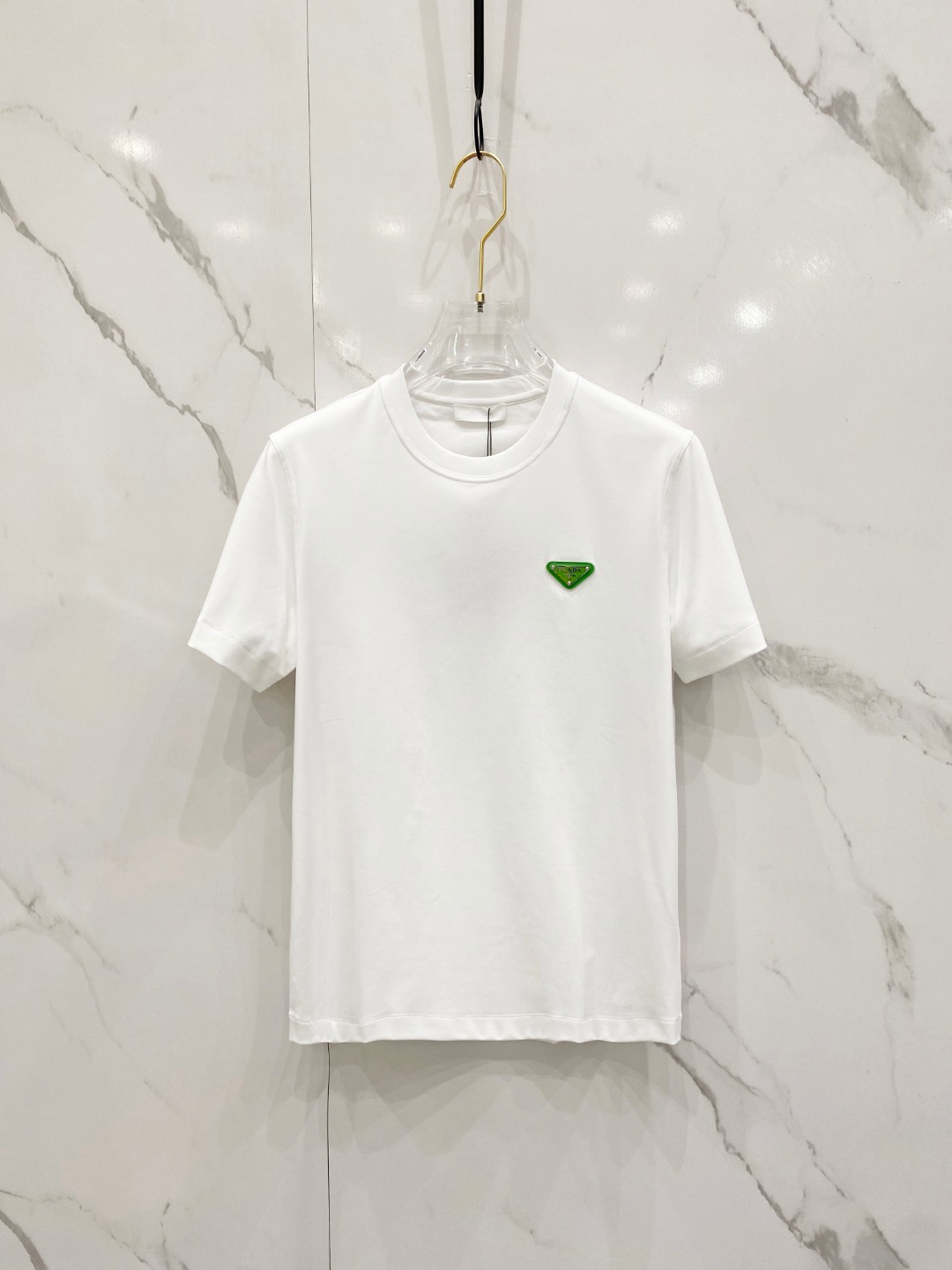 普拉达   2025春夏新款首发专柜最新款短袖圆领T恤 高端订...