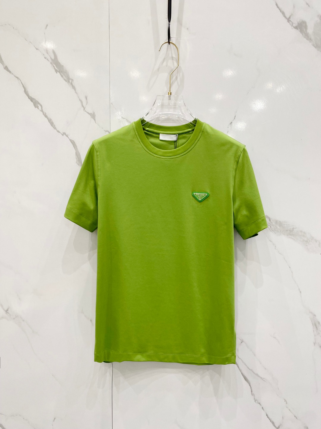 普拉达   2025春夏新款首发专柜最新款短袖圆领T恤 高端订...
