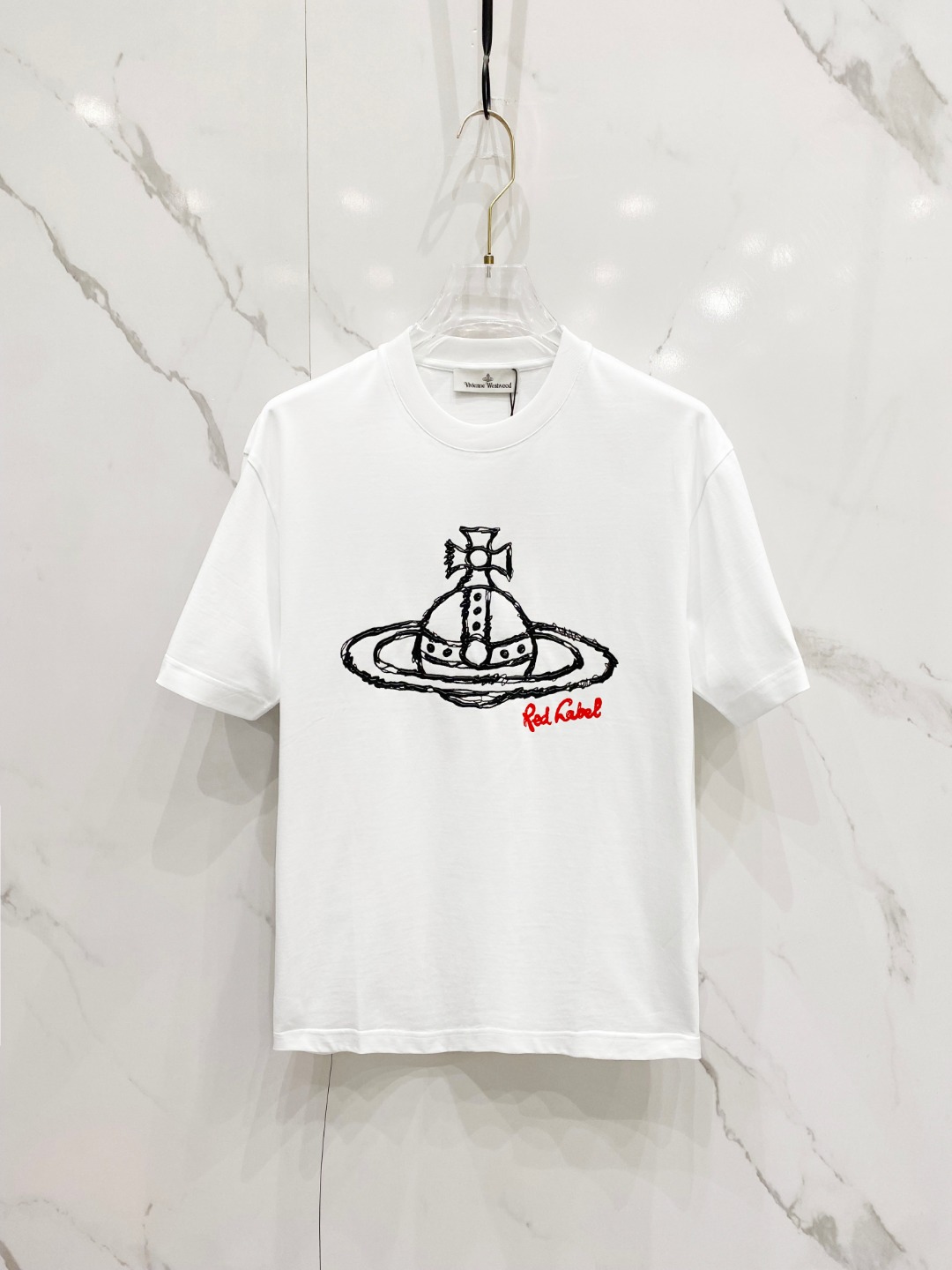 西太后   2025春夏新款首发专柜最新款短袖圆领T恤 高端订...