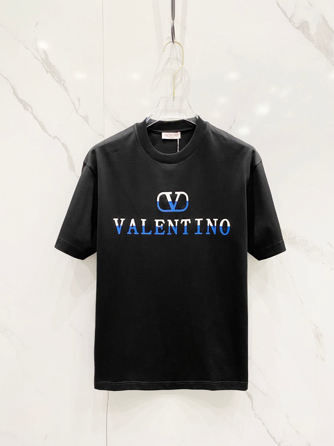 华伦天奴   2025春夏新款首发专柜最新款短袖圆领T恤 高端...