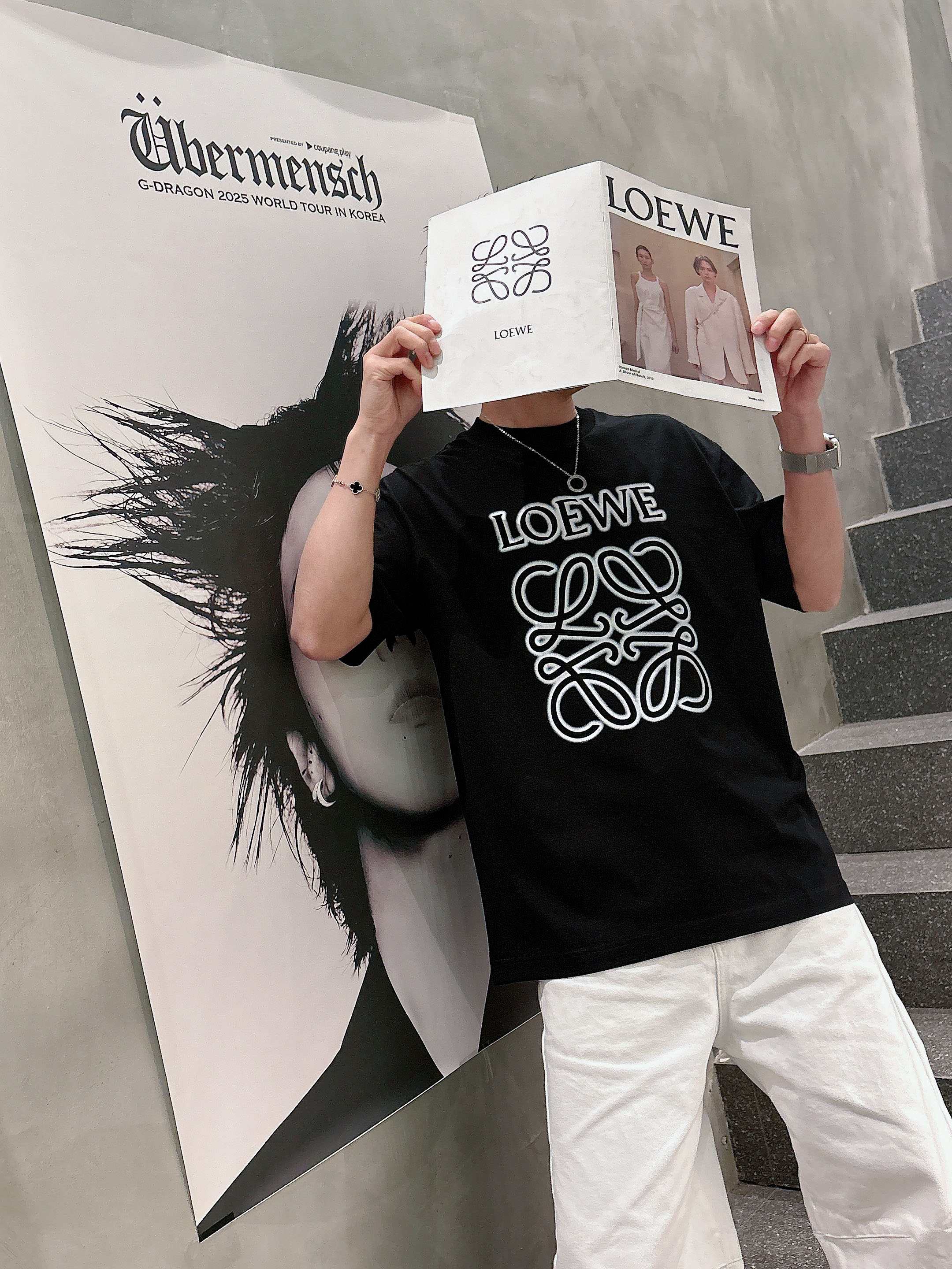 【 罗意威 2026春夏 · 高阶定制T恤】🔹 核心面料：秘鲁进口匹马棉 × 顶级丝光工艺🔹 核心体感：