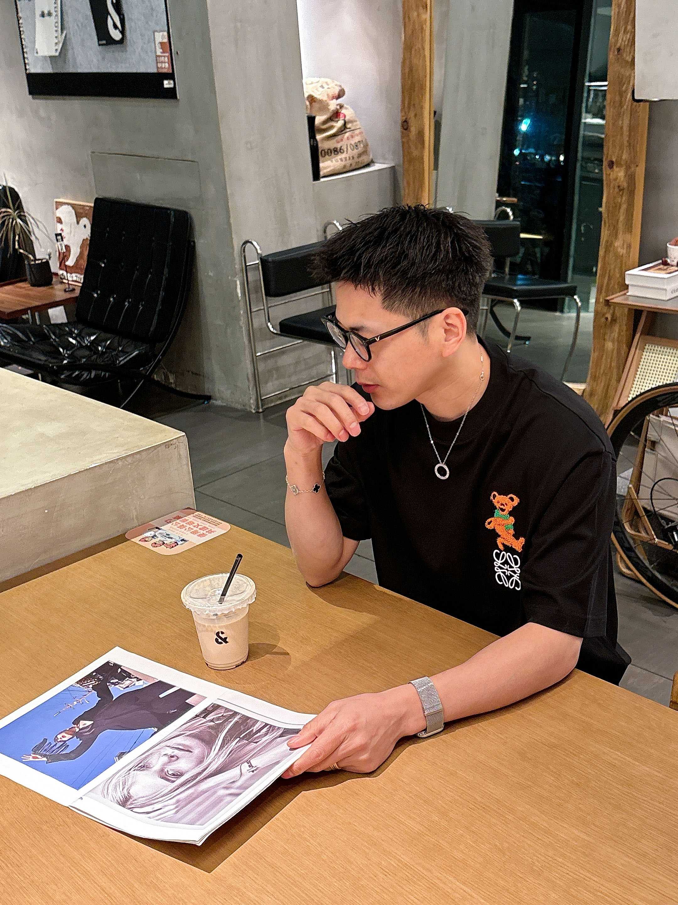 【 罗意威 2026春夏 · 高阶定制T恤】🔹 核心面料：秘鲁进口匹马棉 × 顶级丝光工艺🔹 核心体感：