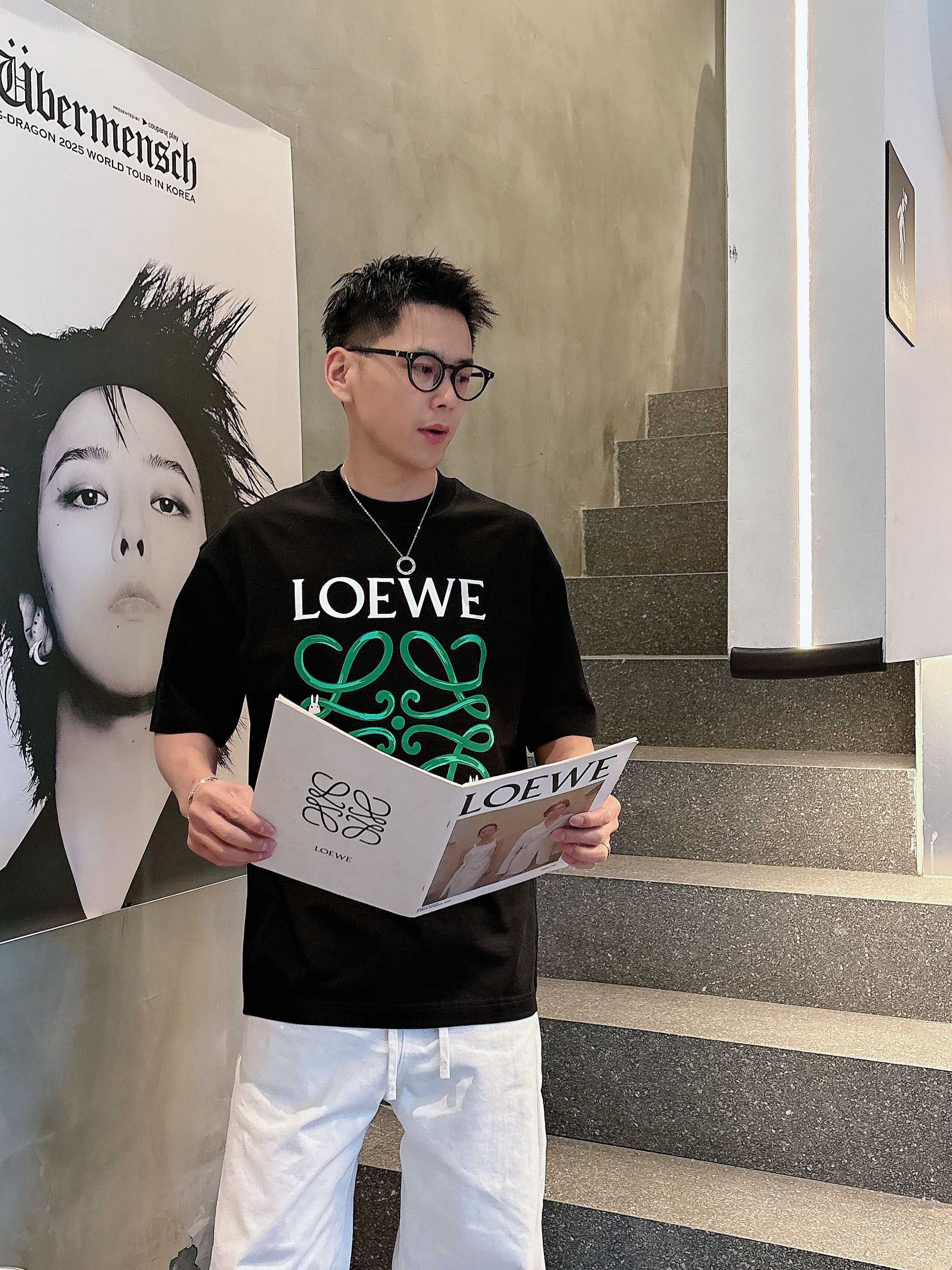 【 罗意威 2026春夏 · 高阶定制T恤】🔹 核心面料：秘鲁进口匹马棉 × 顶级丝光工艺🔹 核心体感：