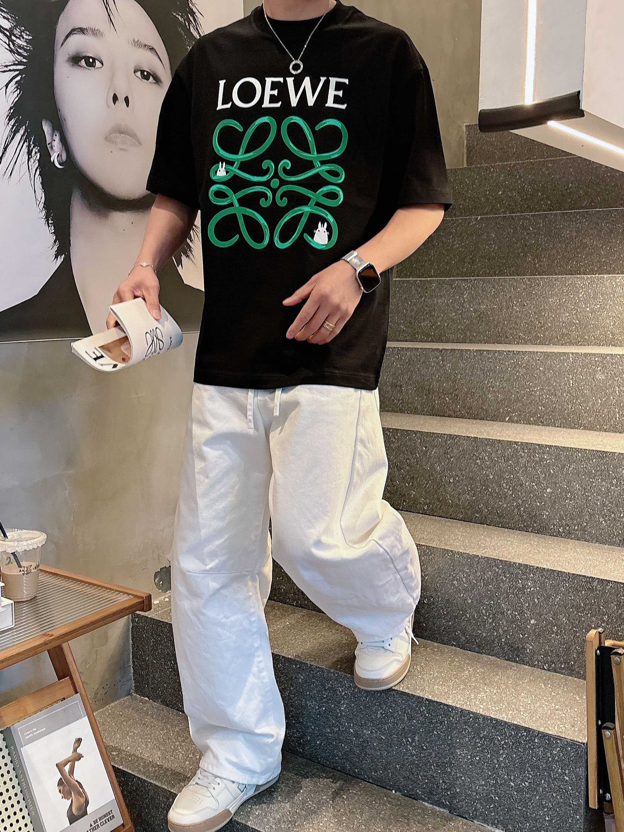 【 罗意威 2026春夏 · 高阶定制T恤】🔹 核心面料：秘鲁进口匹马棉 × 顶级丝光工艺🔹 核心体感：