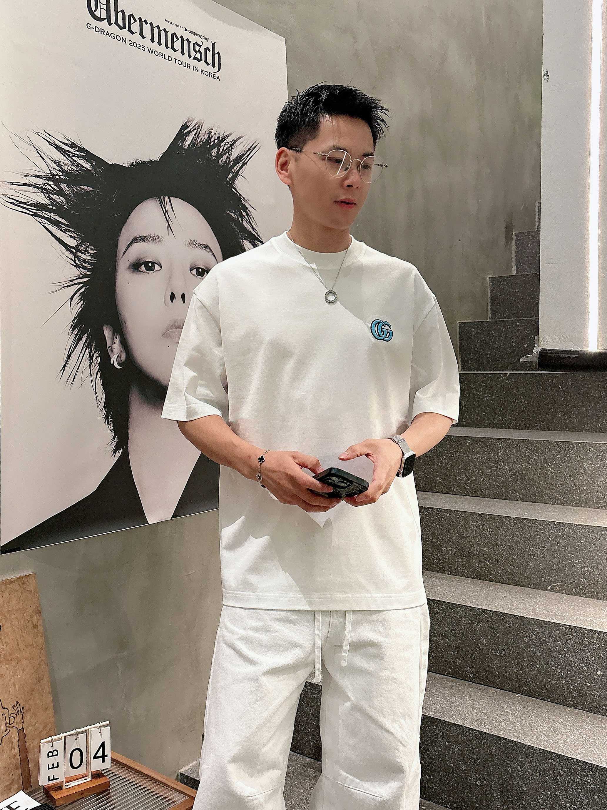 【 古驰 2026春夏 · 高阶定制T恤】🔹 核心面料：秘鲁进口匹马棉 × 顶级丝光工艺🔹 核心体感：蚕