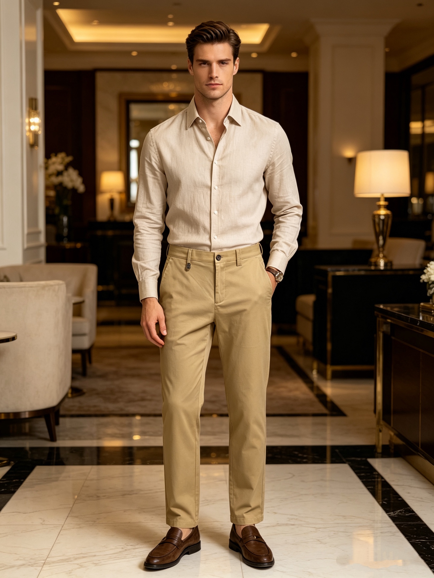 NO:843853,GUCCI Gucci casual pants and trousers 2025SS autumn and winter new style, special fabric for advanced custom pants, customized original hardware, heavy craftsmanship, fine turning and routing, customized fabric, soft and comfortable, significant texture, exquisite accessories, great upper body effect, complete three standards, standard size 29-38, no 35,,gucci,19860909GUCCI 古奇 休闲裤 西裤2025SS秋冬新款 高级定制裤子专用面料 定制原版五金 重工工艺打造 车工走线精细 定制面料 柔软舒适 质感显著 辅料精美 上身效果超赞 三标齐全 标准尺码29-38,无35,,gucci,,Men's clothing