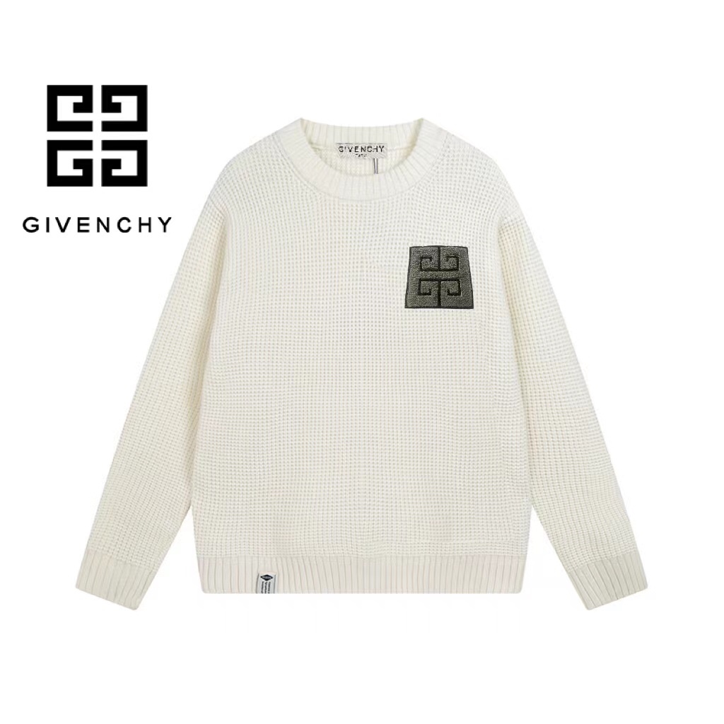 Givenchy Clothing Sweatshirts Black Blue Dark White Unisex Winter Collection