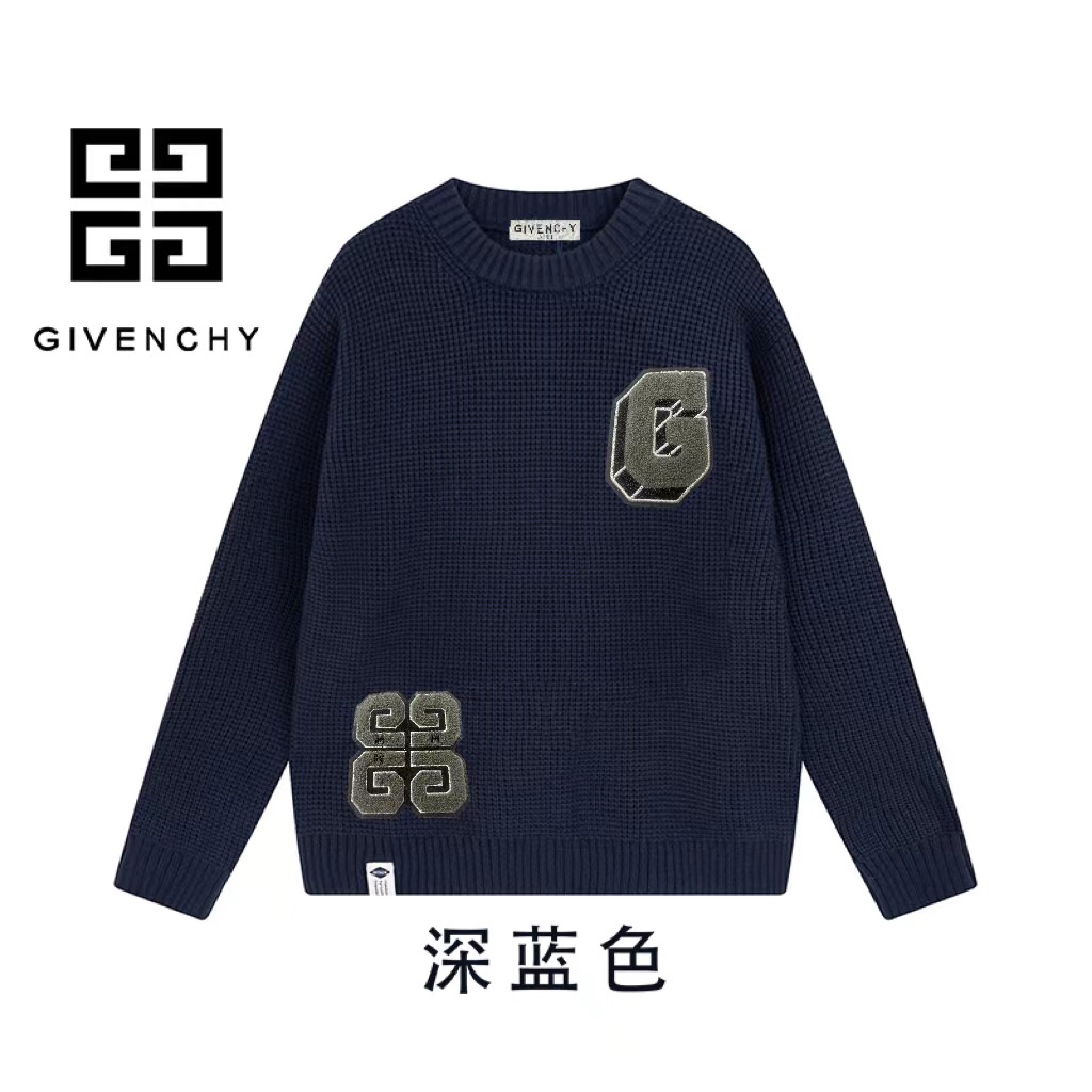 for sale online
 Givenchy Clothing Sweatshirts Black Blue Dark White Unisex Winter Collection