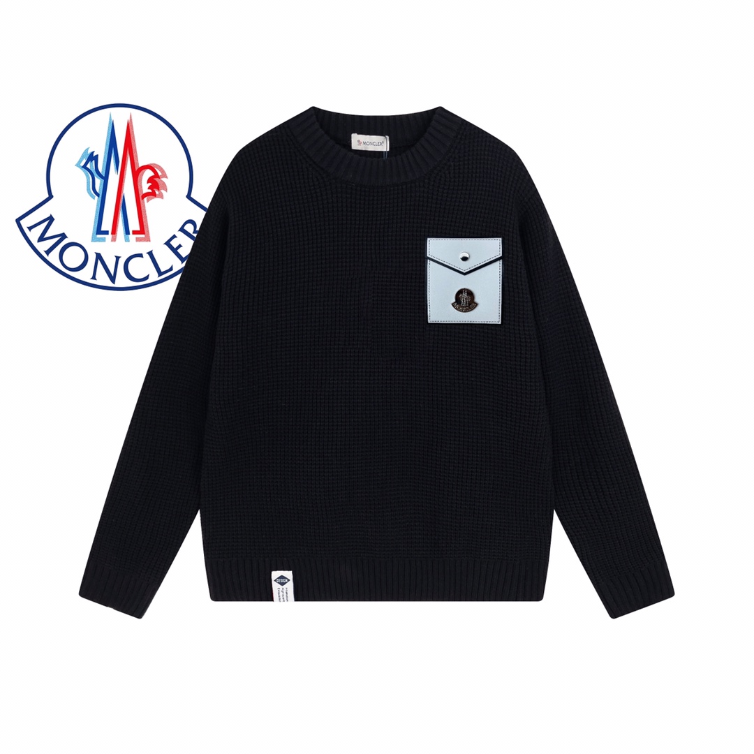 Store
 Moncler Clothing Sweatshirts Black Blue Dark White Unisex Winter Collection