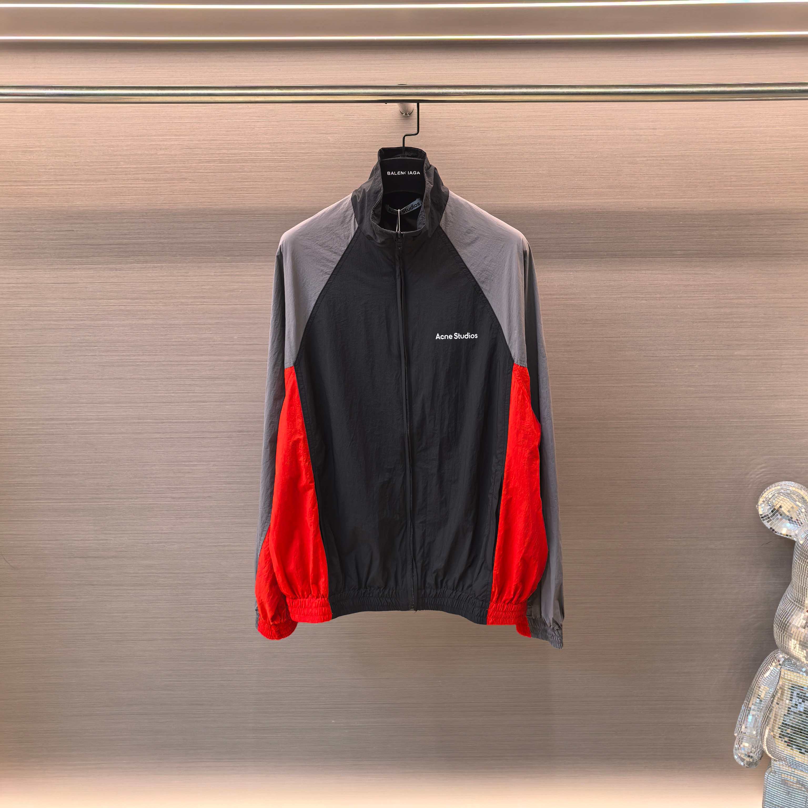 Acne Studios Color Block Windbreaker Jacket - Sporty & Stylish