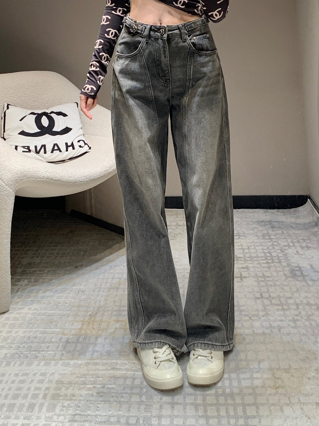 Chrome Hearts Clothing Jeans Fall/Winter Collection Vintage Wide Leg