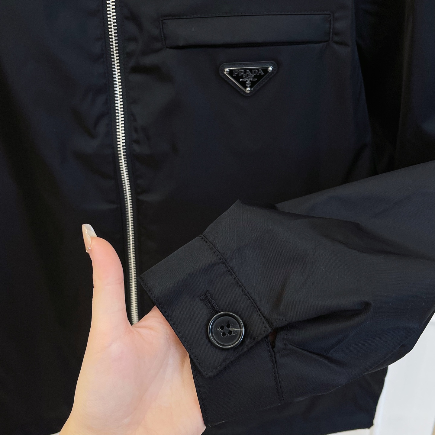 Prada 2025 spring men's casual custom jacket. Slim fit, versatile design, suitable for all body types and ages. Sizes 48-54.-Big cat