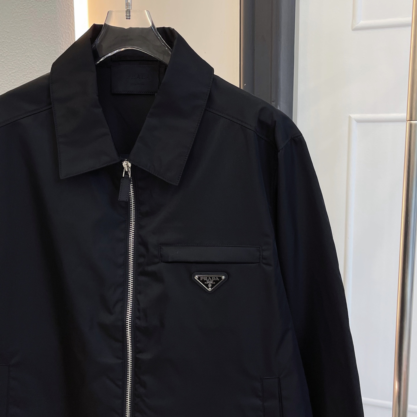 Prada 2025 spring men's casual custom jacket. Slim fit, versatile design, suitable for all body types and ages. Sizes 48-54.-Big cat