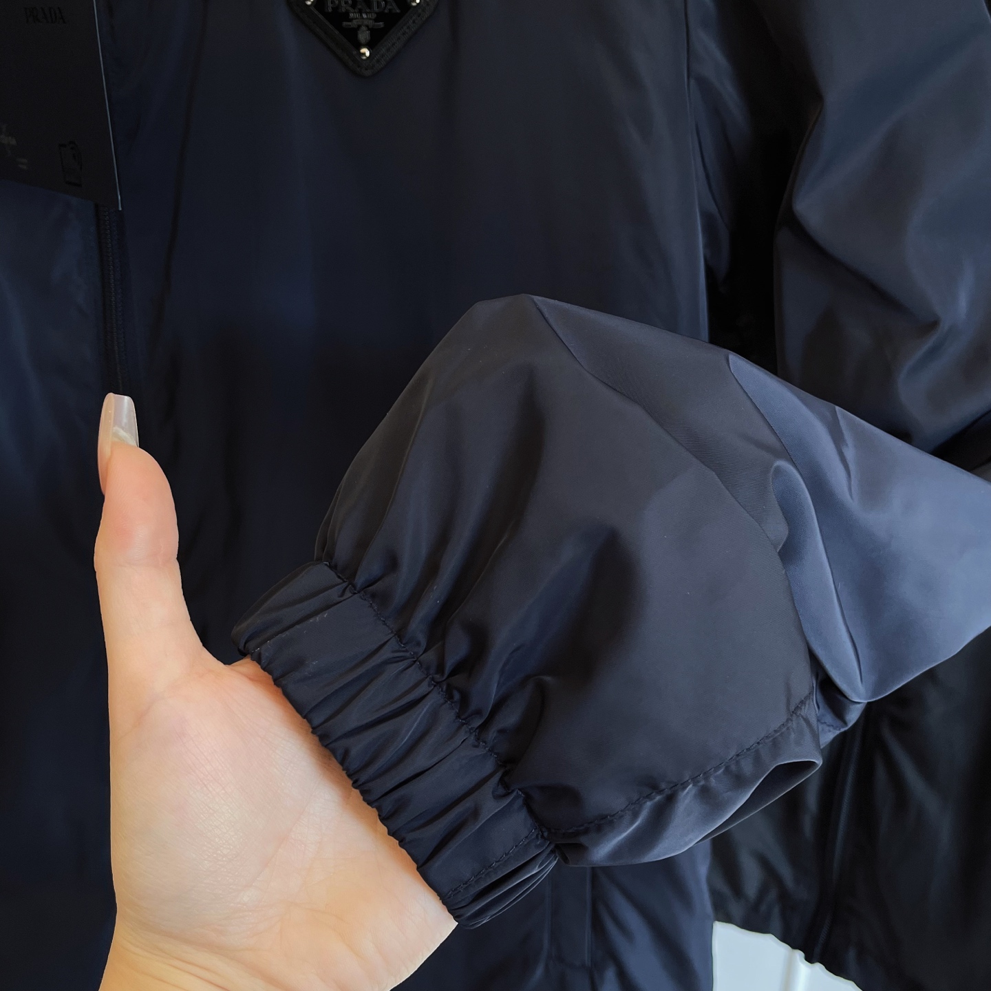 Prada 2025 men's casual jacket, detachable hood, slim fit, versatile style for all ages. Sizes M-XXXL.-Big cat