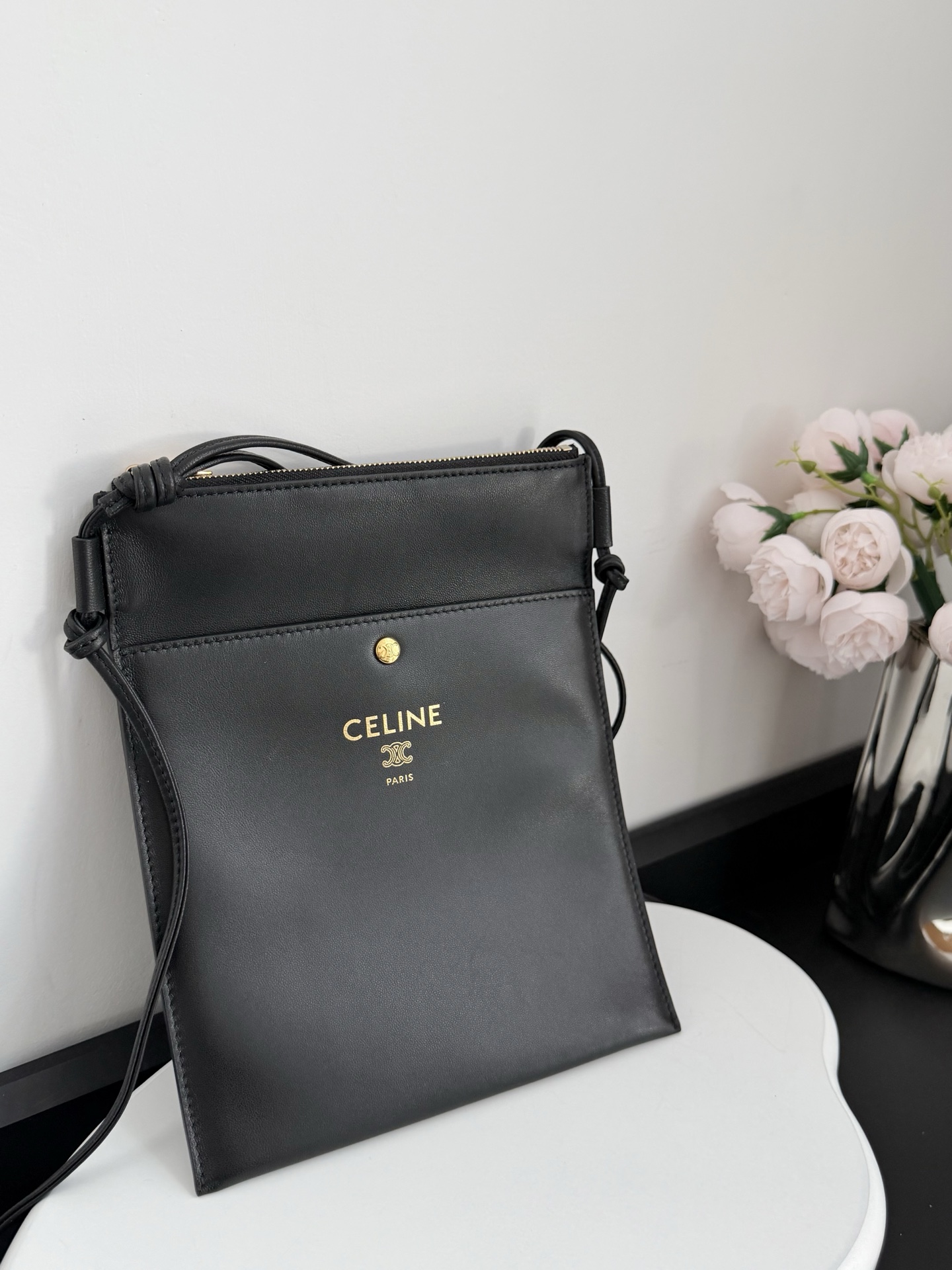 Сумка-чехол Celine Sharp Pouch черный