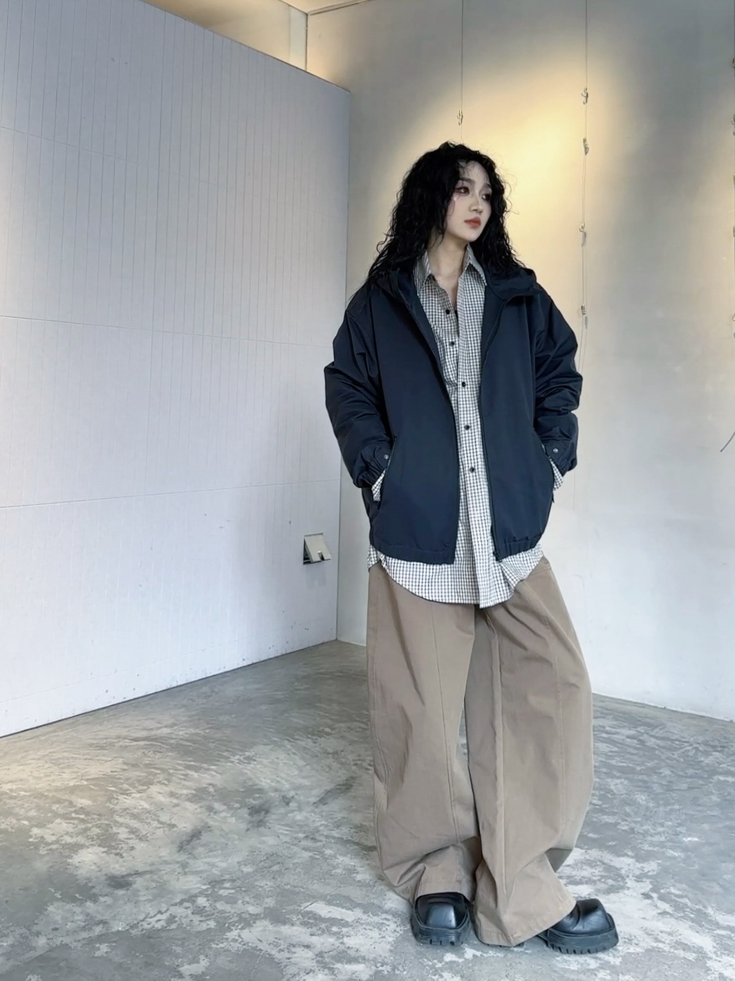 NO:298271,ACNE｜New windbreaker jacket, imported recycled fiber fabric, hanging windproof, classic chest logo decoration, minimalist style simple and easy to match, adjustable hem drawstring, size Sml, acne studios, jackets & coats, alexander wang19860909ACNE｜新款风衣外套,进口再生纤维面料,垂顺防风,胸前经典logo装饰,极简版型简约好搭配,下摆抽绳可调节,尺码Sml,,acne studios,jackets & coats,alexander wang,Women's clothing