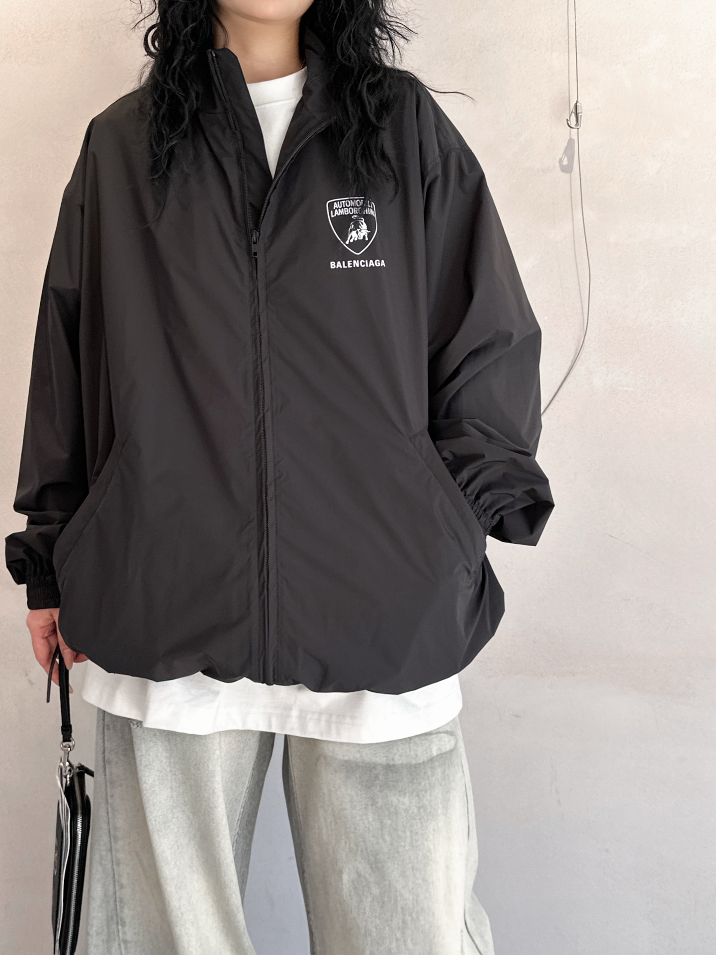 NO:308854,Paris | New Lamborghini co-branded jacket, breathable inner liner, fine workmanship, loose fit, size SML, jackets & coats, alexander wang19860909巴黎｜新款兰博基尼联名夹克,内胆透气网格,做工精细,宽松版型,尺码 SML,,jackets & coats,alexander wang,Women's clothing