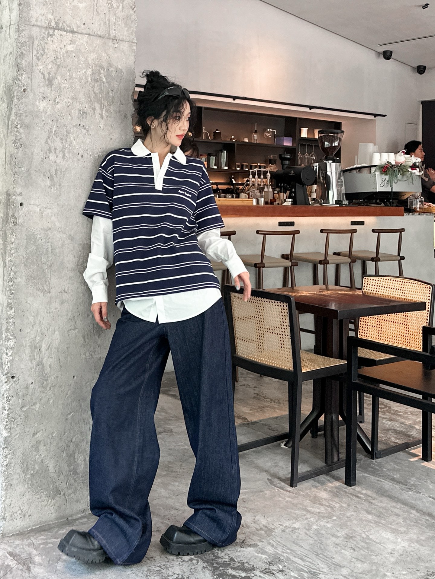 NO:317377,ACNE｜New trousers, pure cotton denim fabric, primary color denim simple and generous, straight-fitting style makes it look slim and taller, size Sml, acne studios, alexander wang19860909ACNE｜新款长裤,纯棉牛仔面料,原色牛仔简单大方,直筒版型显瘦显高,尺码Sml,,acne studios,alexander wang,Women's clothing