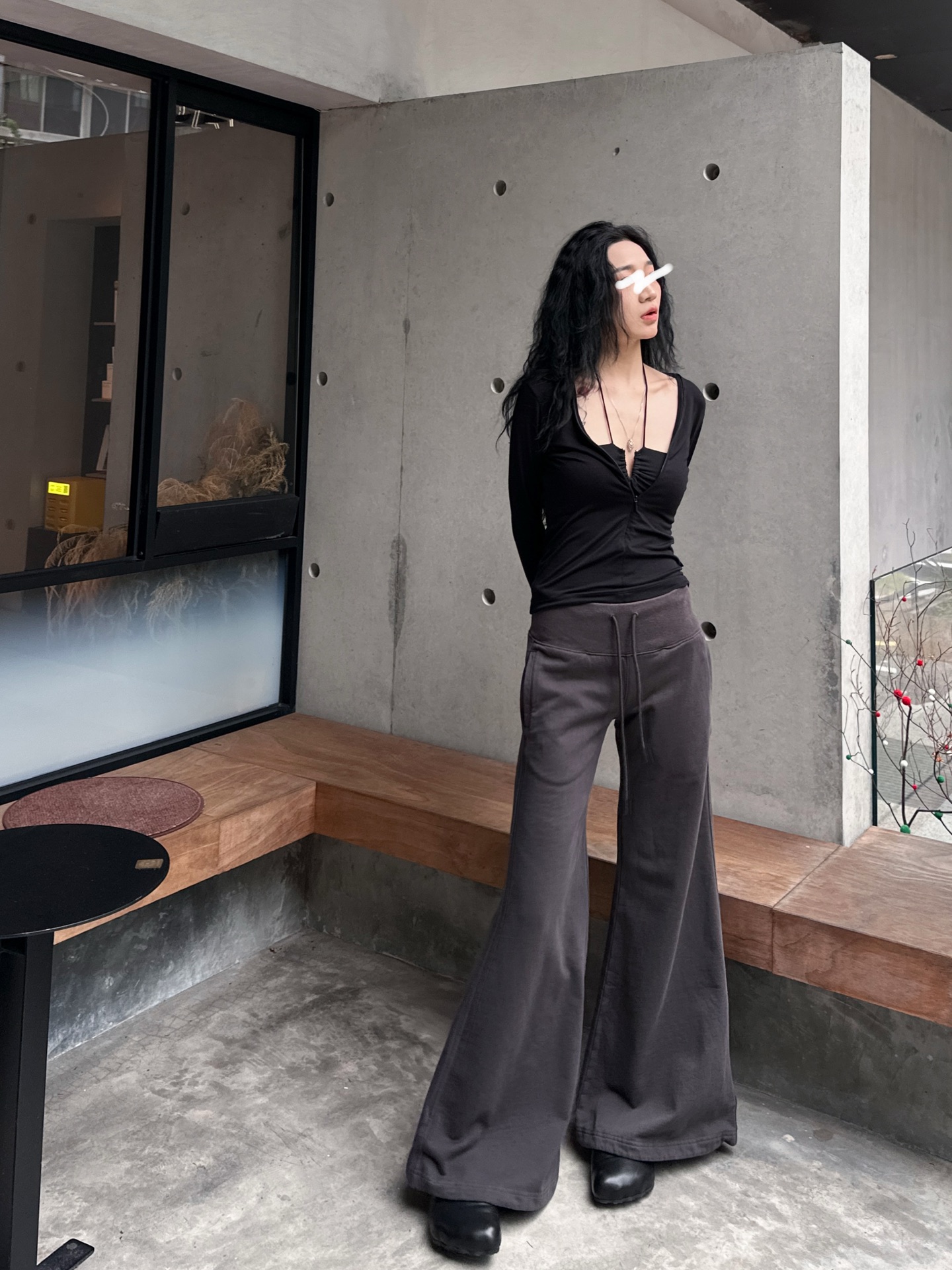 NO:319697,ACNE｜New trousers, high elastic cotton fabric, comfortable upper body, wide threaded waist design to cover flesh to make you look slim, high elastic slim fit not tight, slightly slim fit, slightly slim fit, size Sml, acne studios, alexander wang19860909ACNE｜新款长裤,高弹力棉面料,上身舒适,腰部宽螺纹设计遮肉显瘦,高弹力修身不紧身,微喇版型显瘦显高,尺码Sml,,acne studios,alexander wang,Women's clothing