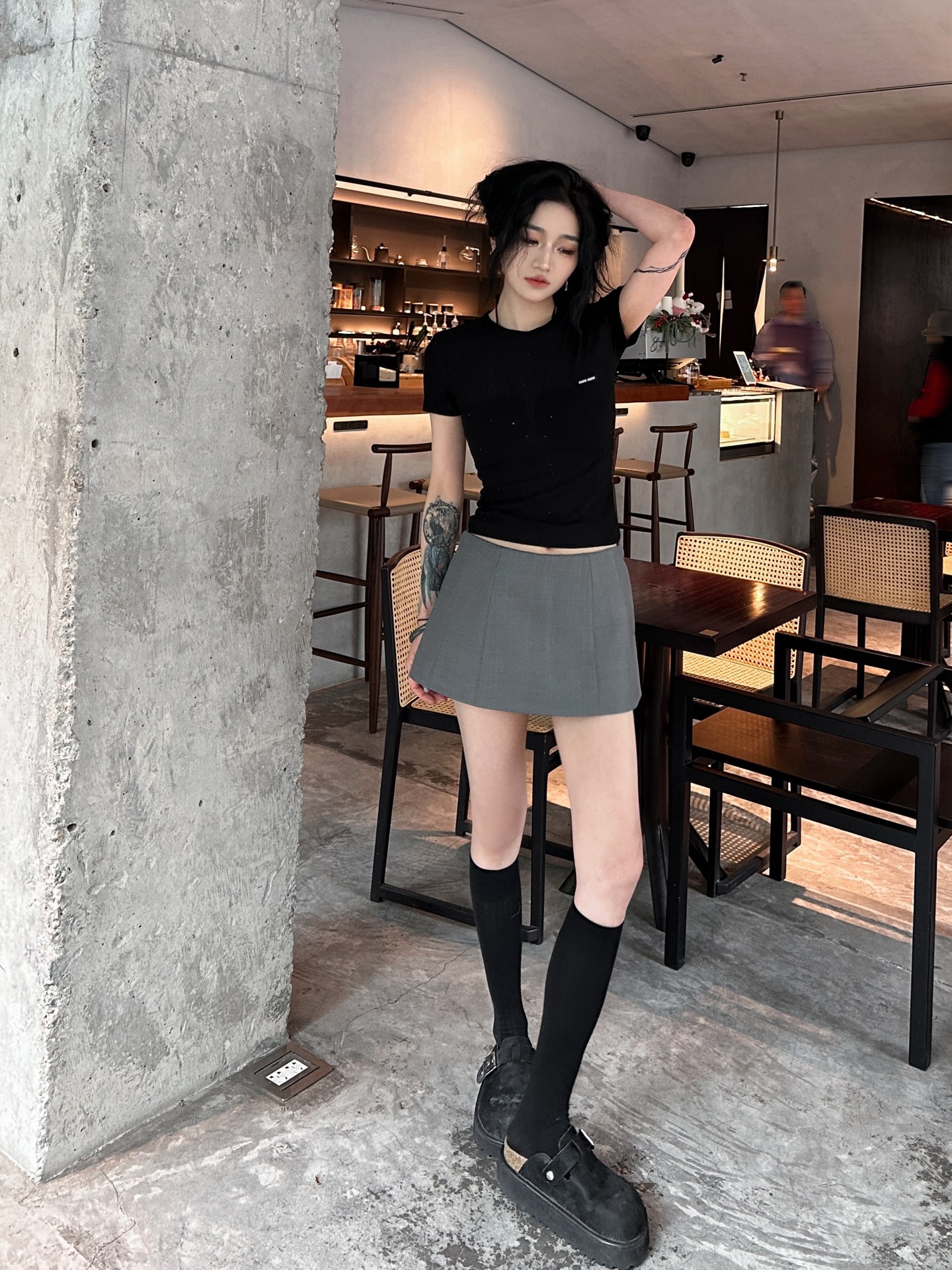 NO:319702,ACNE｜New style of skirts, cotton fabric, thin and wrinkle-resistant, fake two-piece skirts are designed to be worn without exposing, versatile must-have, size Sml, acne studios, skirts, alexander wang19860909ACNE｜新款裙裤,人棉面料轻薄抗皱,假两件裙裤设计好穿不走光,百搭必备款,尺码Sml,,acne studios,skirts,alexander wang,Women's clothing