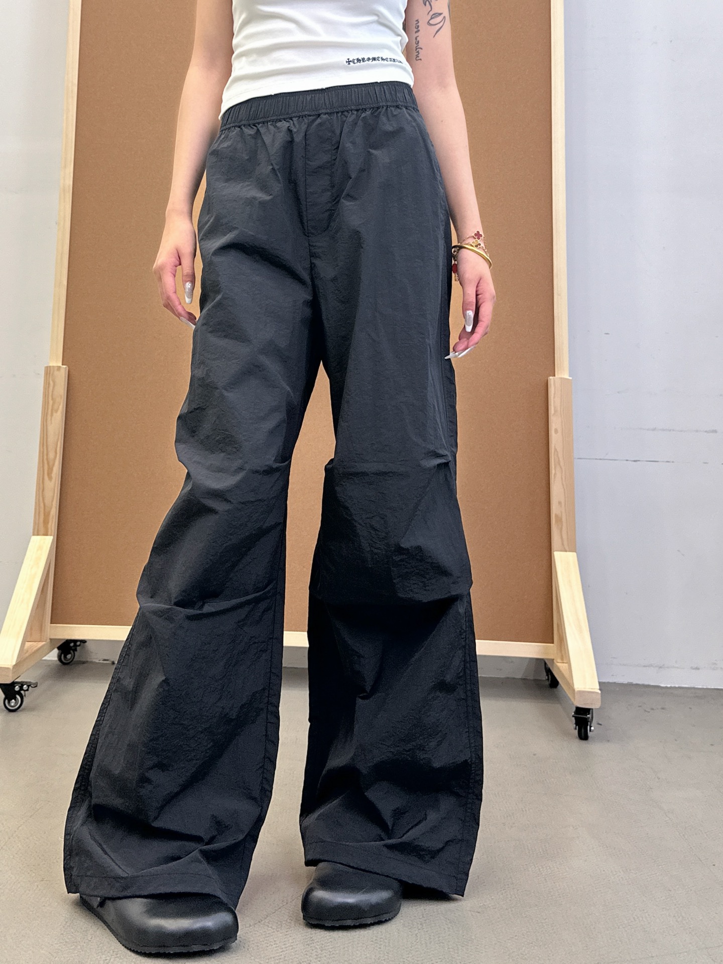 NO:329979,ACNE | New casual pants, classic embroidery logo, minimalist style, size sml, acne studios, alexander wang19860909ACNE ｜ 新款休闲裤,经典刺绣标,极简版型,尺码sml,,acne studios,alexander wang,Women's clothing