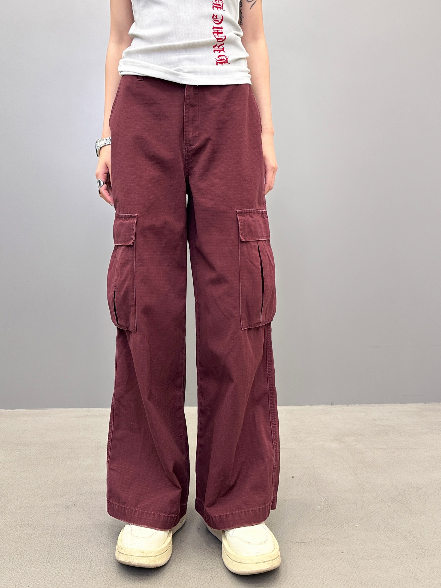 NO:329940,ACNE ｜ New style work pants, laundry and water hoisting and superposition technology, cotton, same style for men and women, size sml, acne studios, alexander wang19860909ACNE ｜ 新款工装裤,成衣洗水吊磨叠加工艺,棉,男女同款,尺码sml,,acne studios,alexander wang,Women's clothing