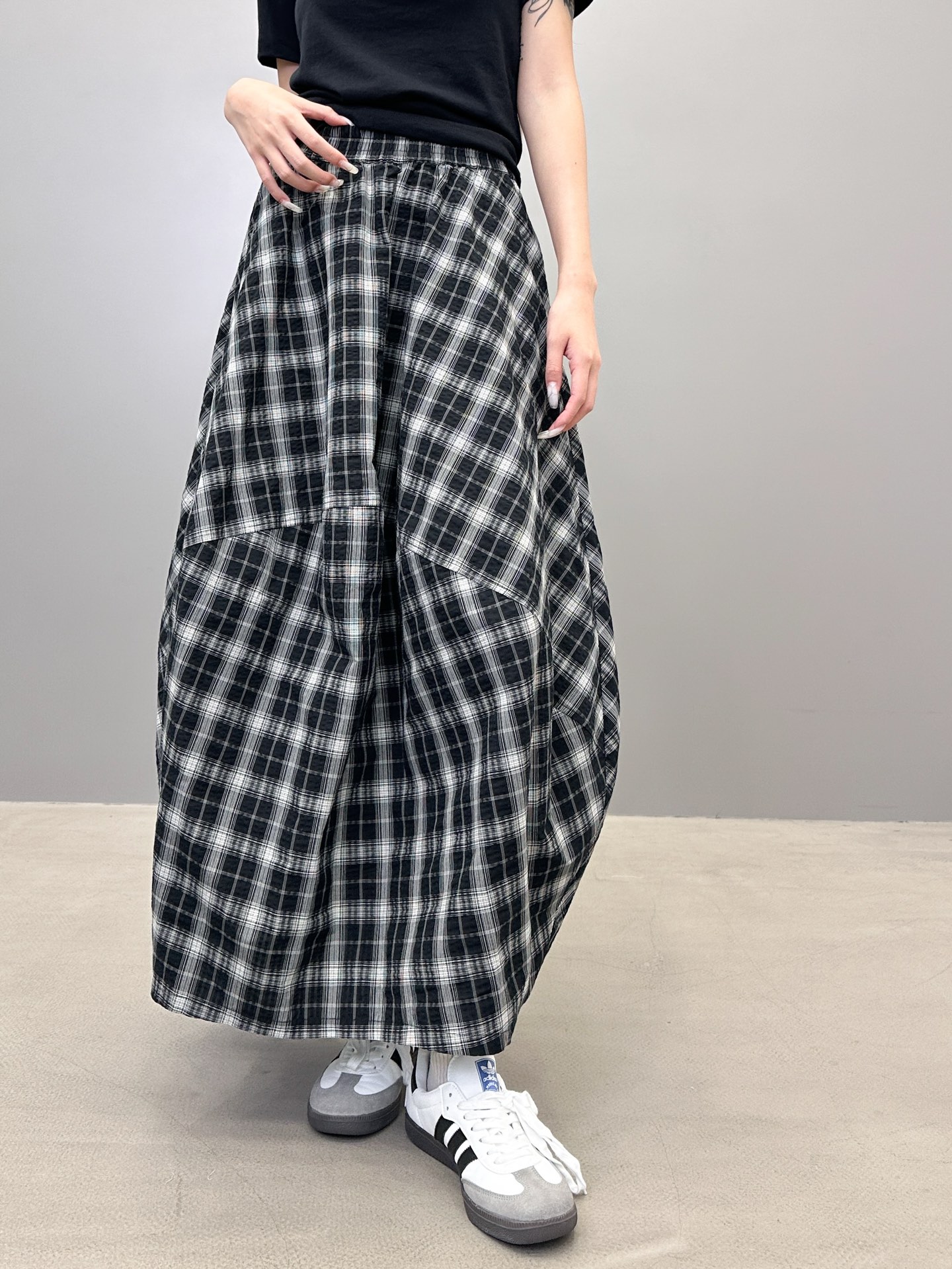 NO:334756,Acne | New casual skirt, all cotton plaid fabric, special structural design, size sml, acne studios, skirts, alexander wang19860909Acne ｜ 新款休闲半裙,全棉格子面料,特别结构版型设计,尺码sml,,acne studios,skirts,alexander wang,Women's clothing
