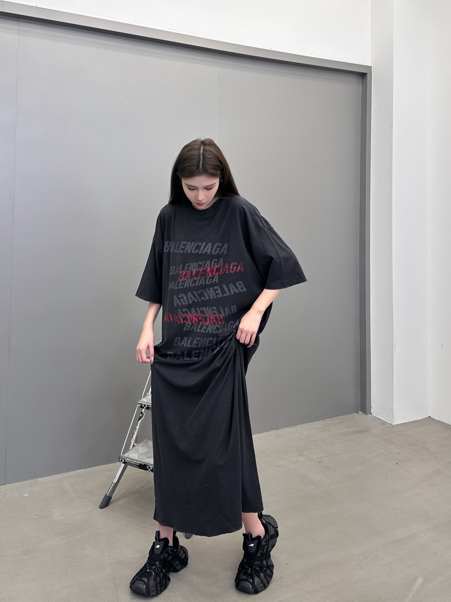 NO:436301,Paris ｜ New short-sleeved dress, digital direct injection process before and after washing and washing, Japanese imported cotton and linen fabric, size sml, skirts, T-shirt, alexander wang19860909巴黎 ｜ 新款短袖连衣裙,成衣洗水吊磨前后数码直喷工艺,日本进口棉麻面料,尺码sml,,skirts,T-shirt,alexander wang,Women's clothing